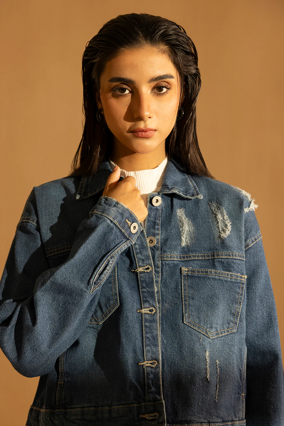 Denim Jacket - 5002 - Image 3