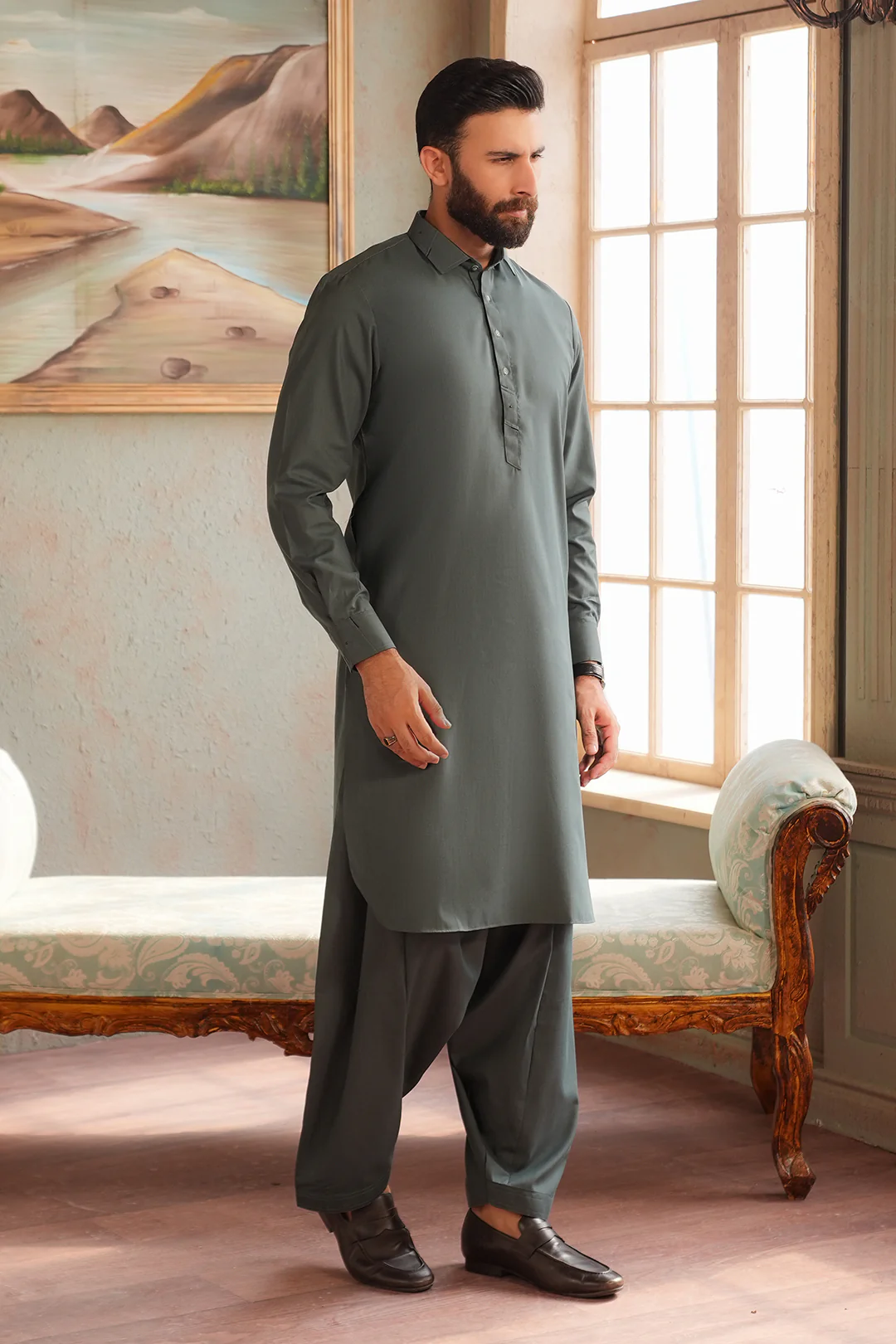 Jade Shalwar Kameez - 0140 - Image 4