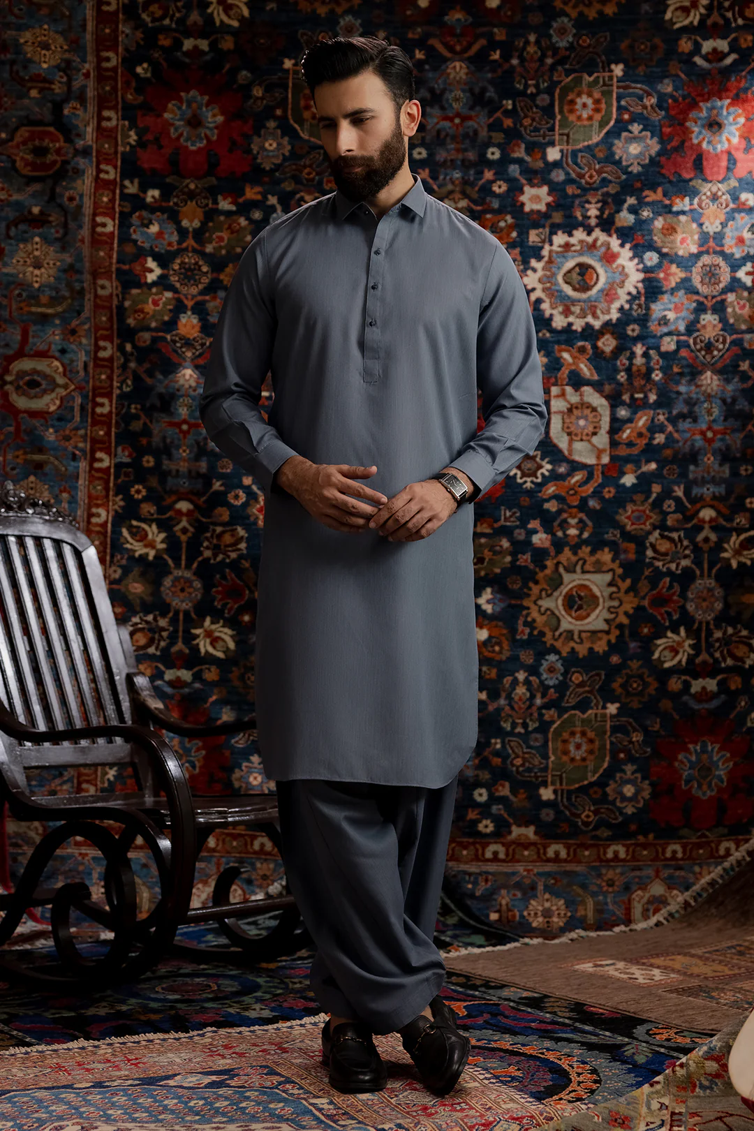 Jade Shalwar Kameez - 2603 - Image 3