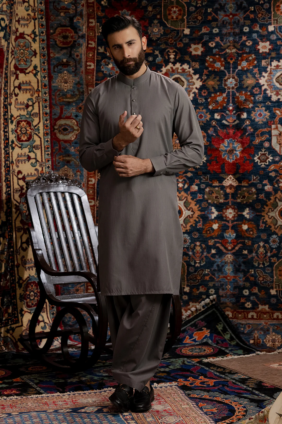 Jade Shalwar Kameez - 2606 - Image 8