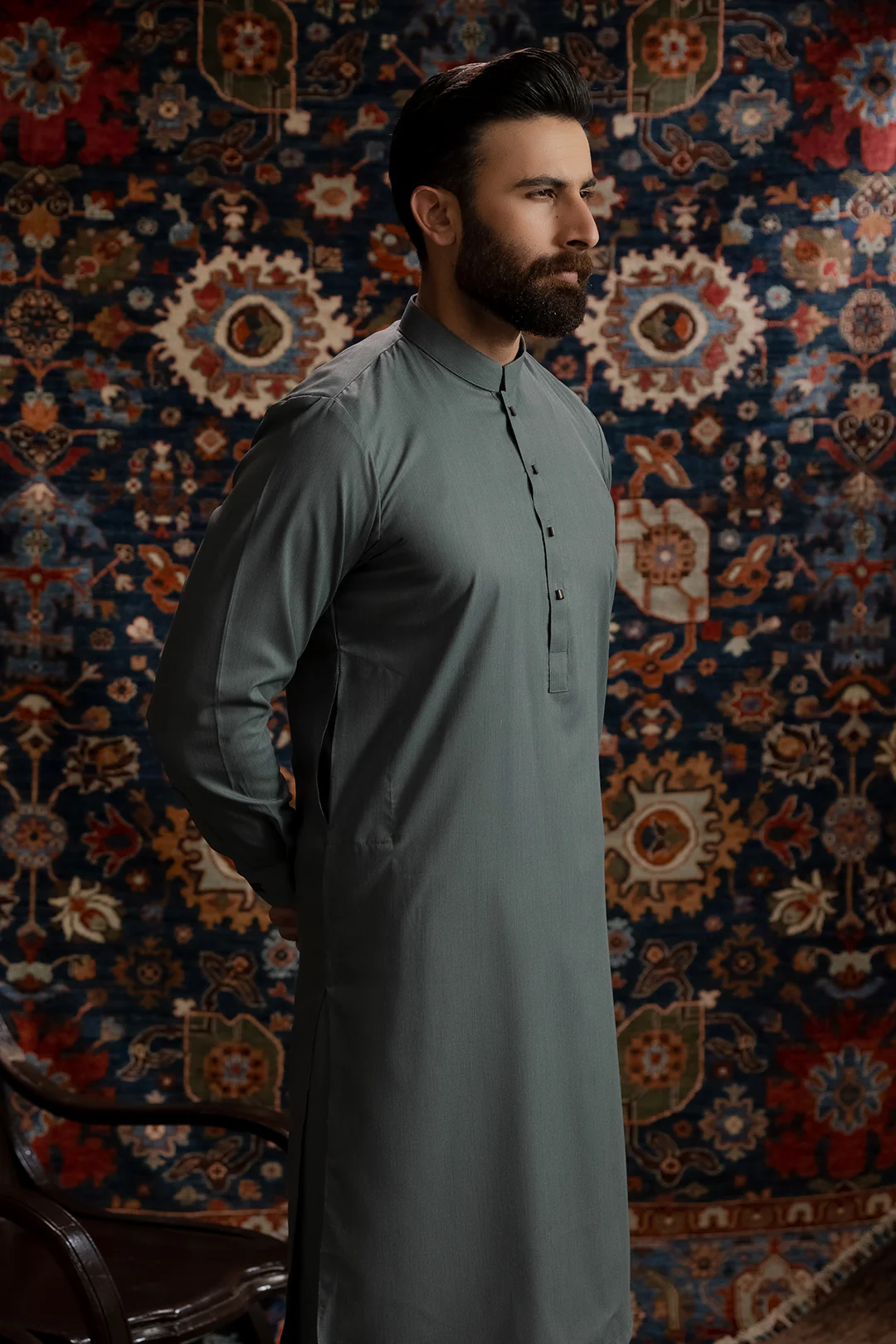 Jade Shalwar Kameez - 2608 - Image 2