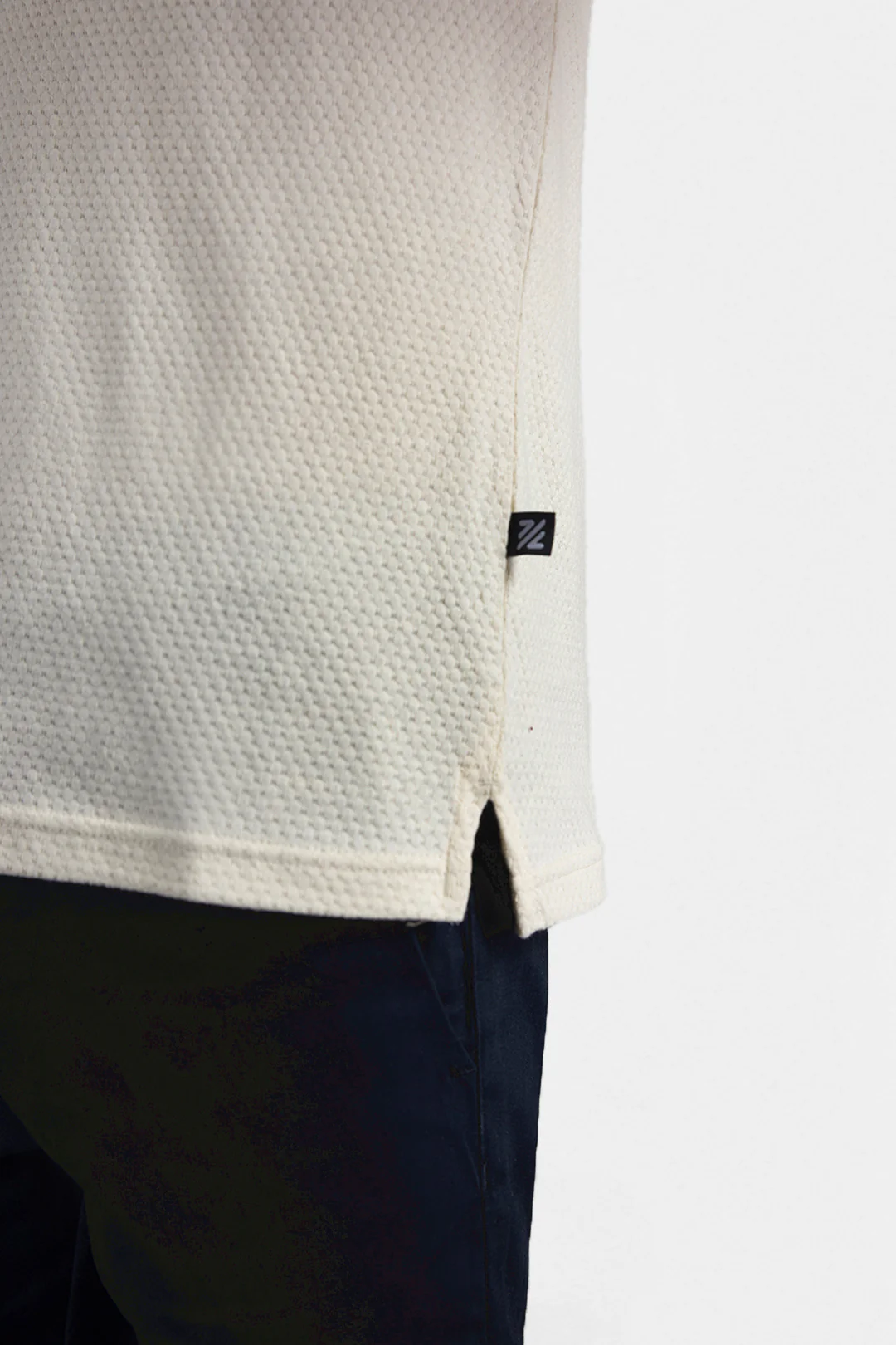 Textured Johnny Collar Polo - 5004 - Image 9