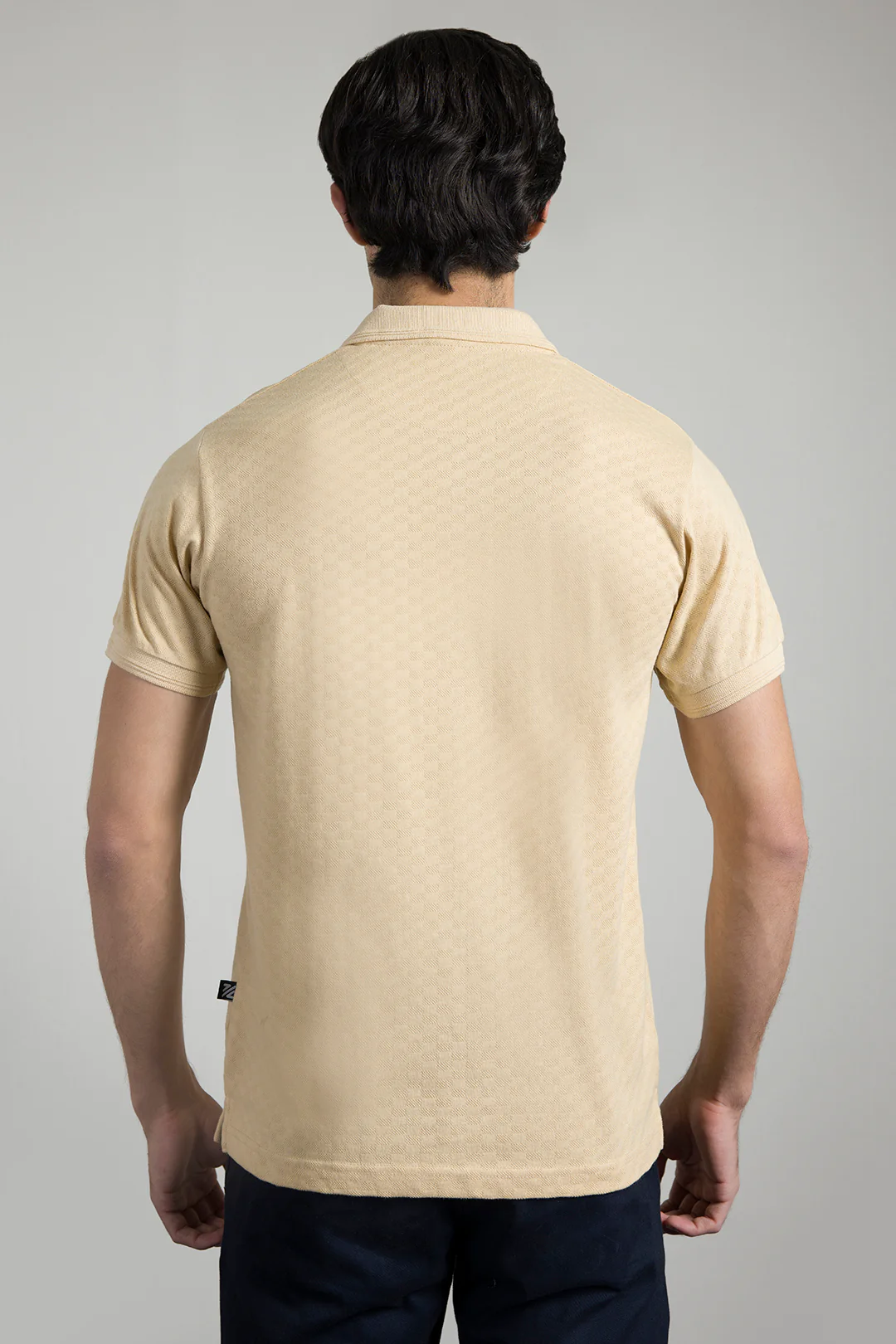 Textured Johnny Collar Polo - 5005 - Image 10