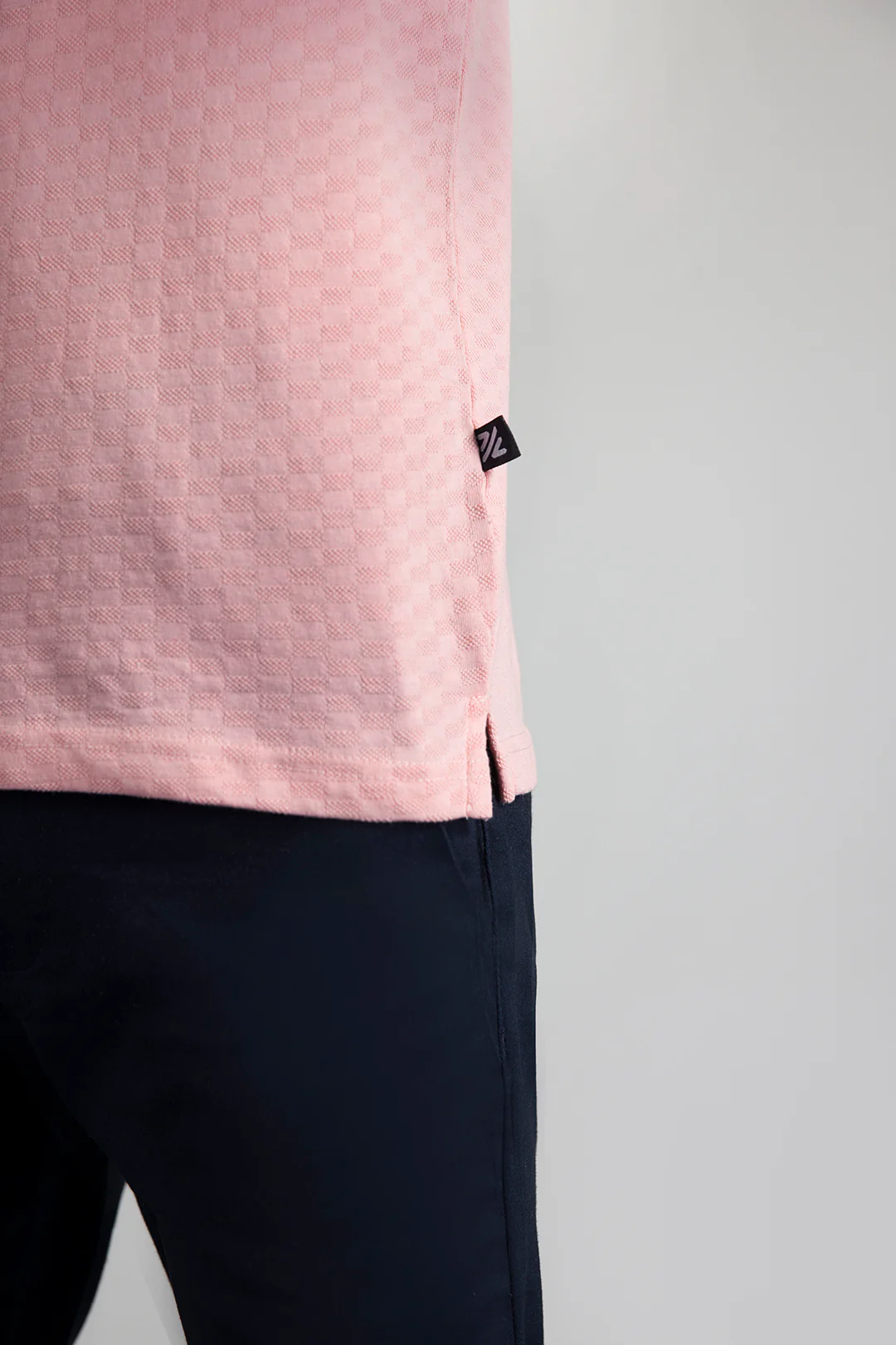 Textured Johnny Collar Polo - 5005 - Image 8