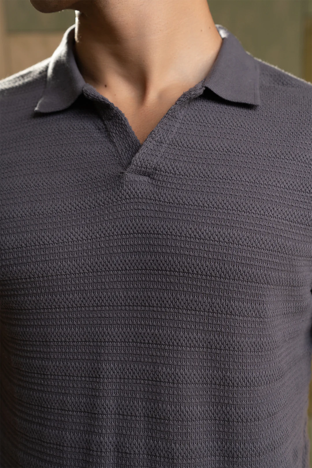 Textured Polo - 5003 - Image 2