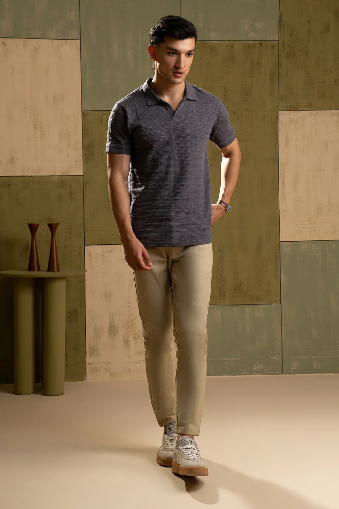 Textured Polo - 5003 - Image 5