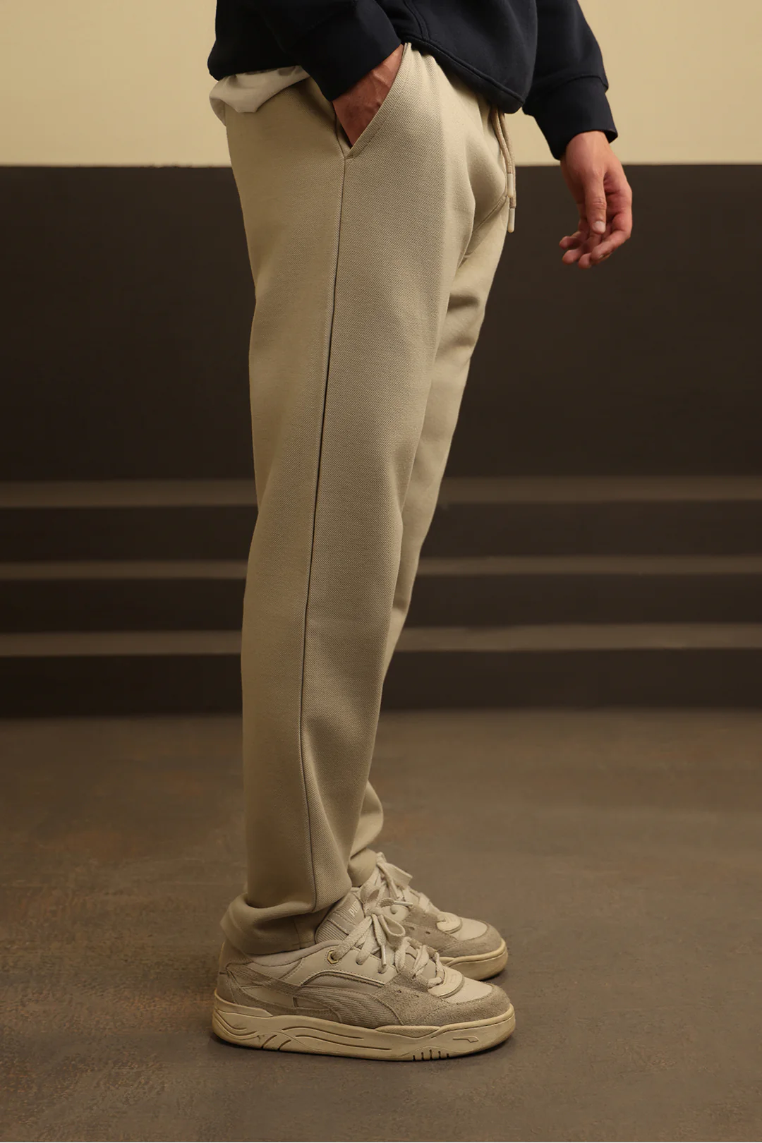 Knitted Straight Pant - 5001 - Image 2