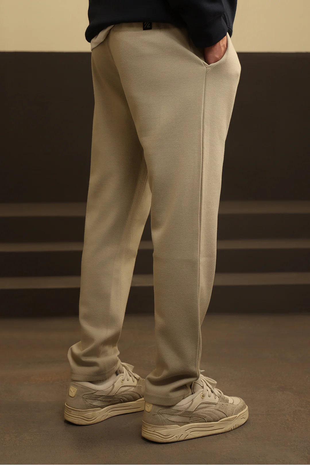 Knitted Straight Pant - 5001 - Image 3