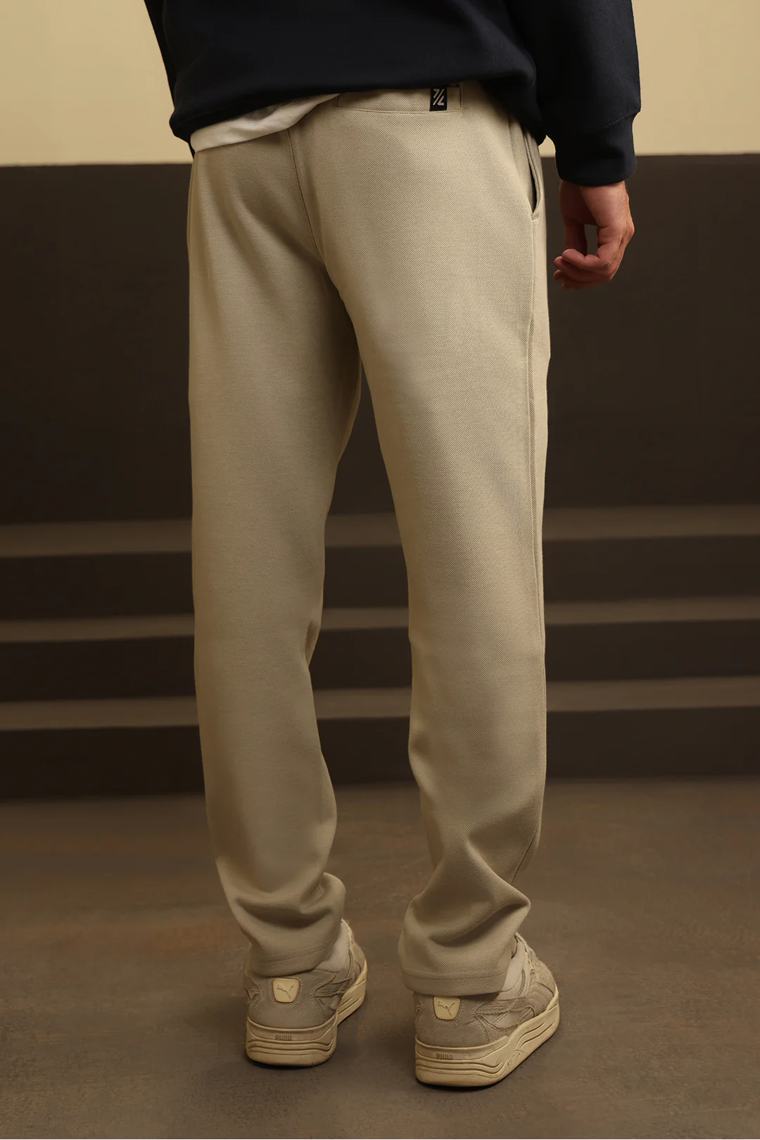Knitted Straight Pant - 5001 - Image 4
