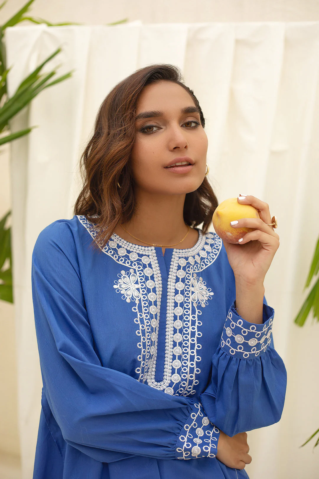 Embroidered Kurta - 0475