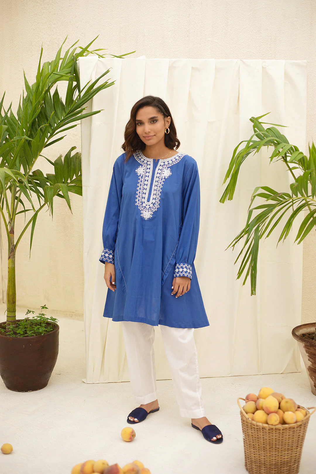 Embroidered Kurta - 0475 - Image 2