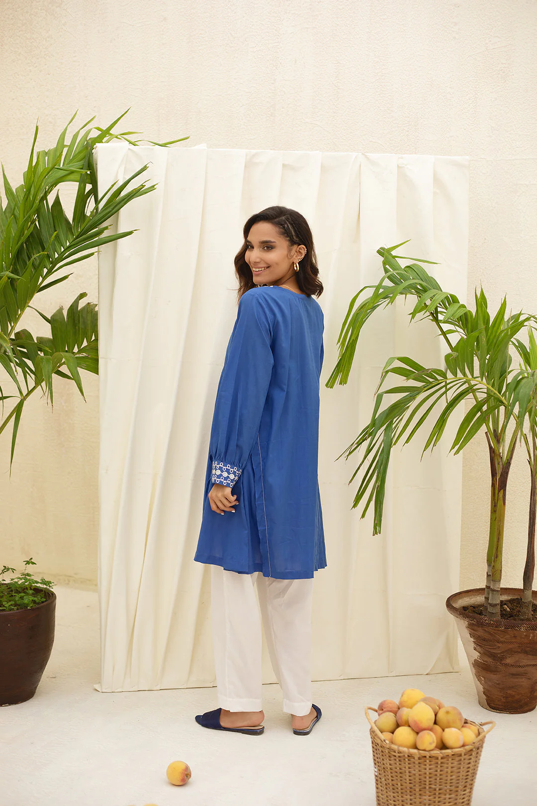 Embroidered Kurta - 0475 - Image 3