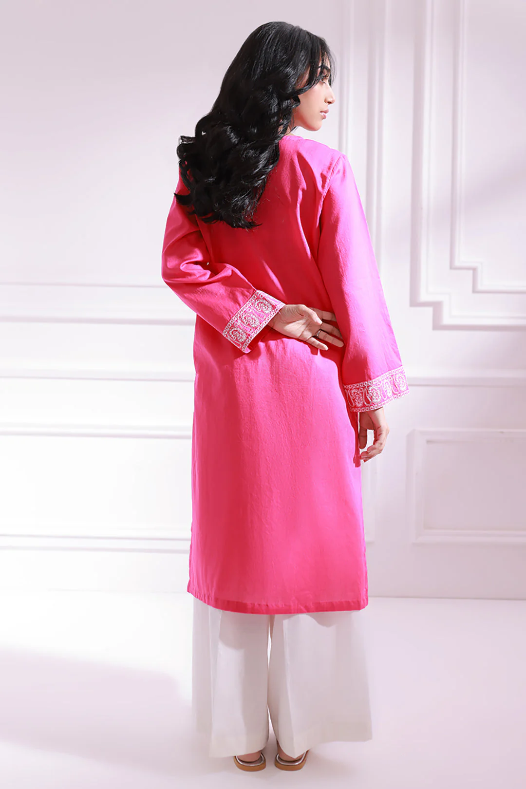 Embroidered Kurta - 1794 - Image 6