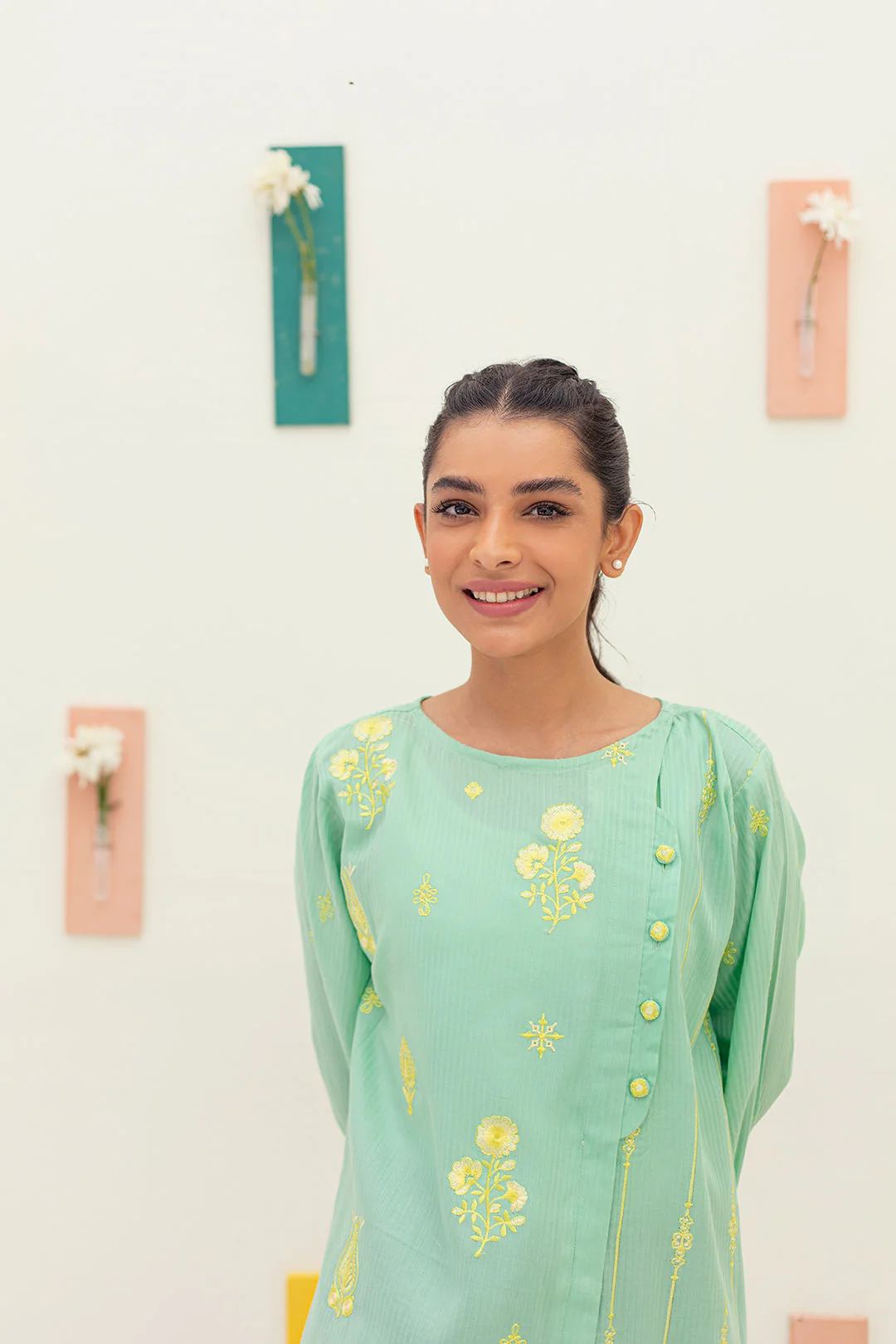 Embroidered Kurta - 3238 - Image 5