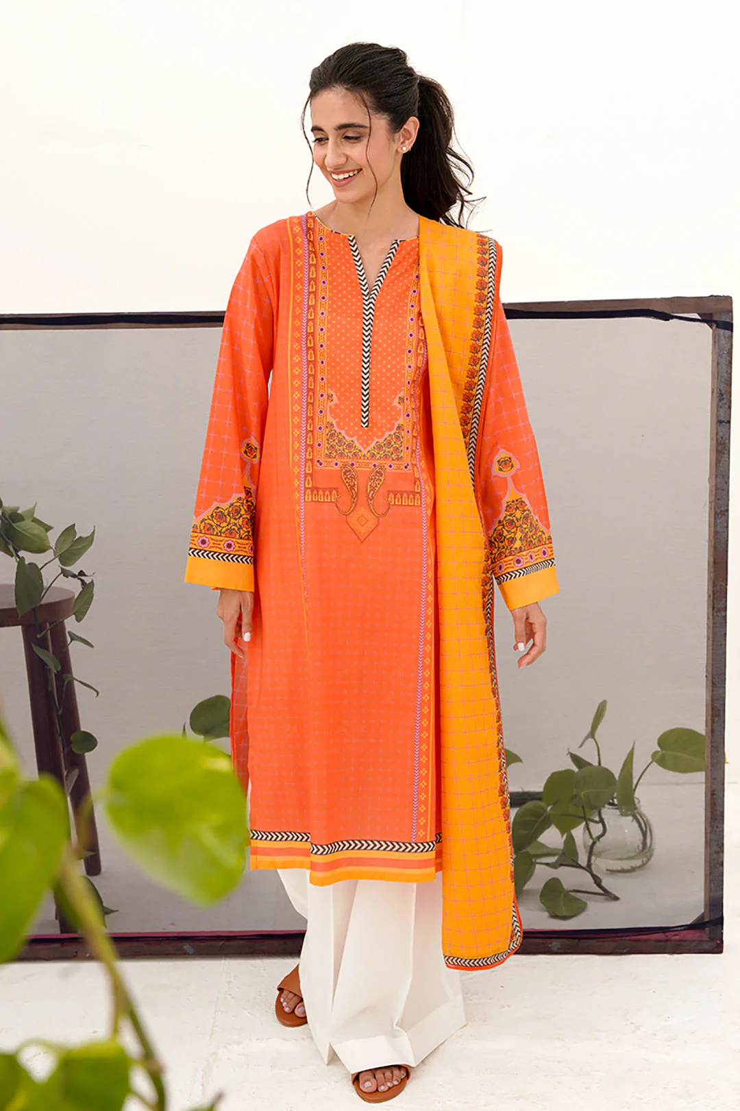Kurta Dupatta - 0865 - Image 3