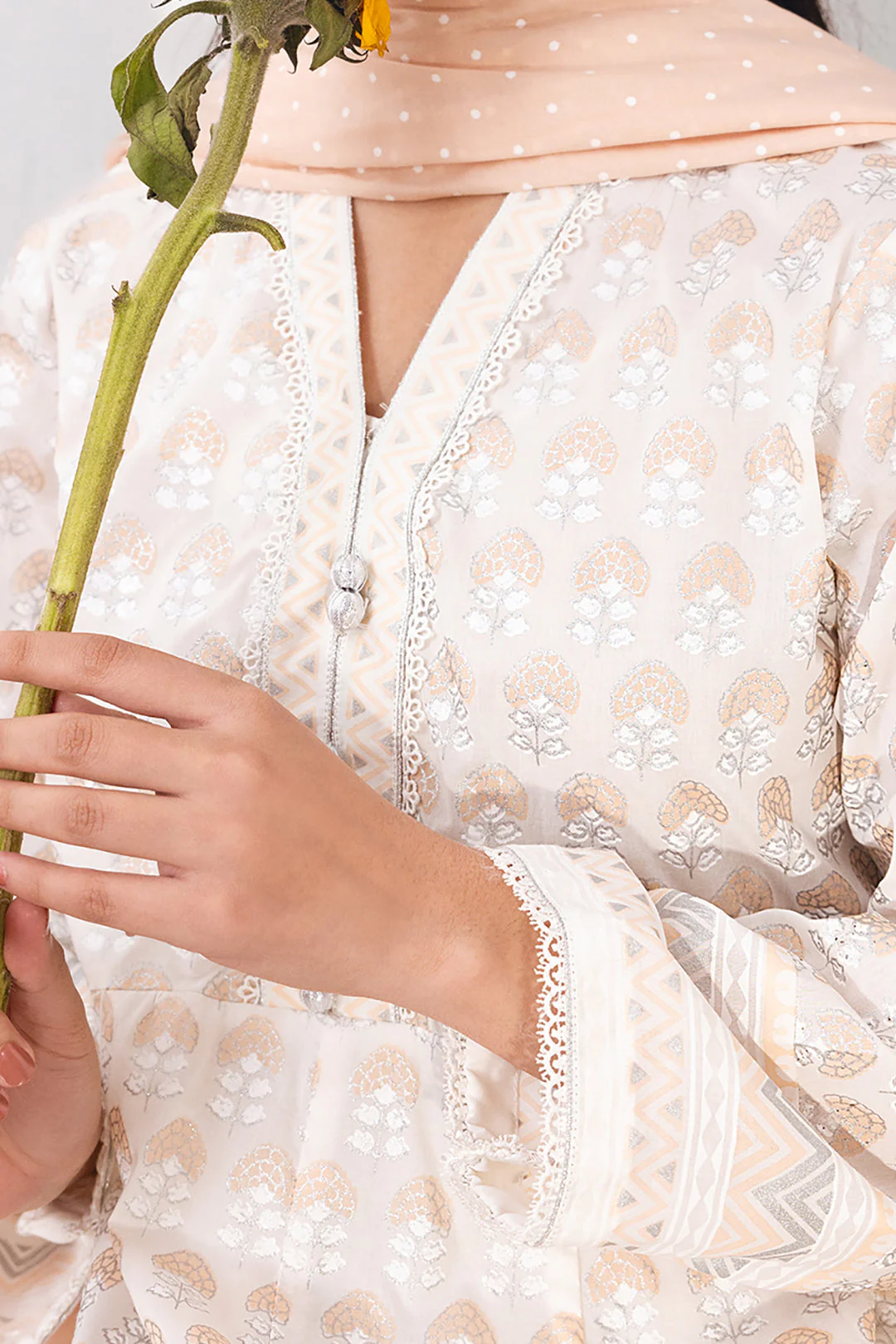 Kurta Dupatta - 0889 - Image 4
