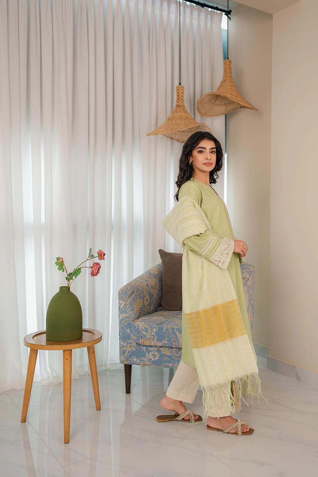 Kurta Dupatta - 0983 - Image 4