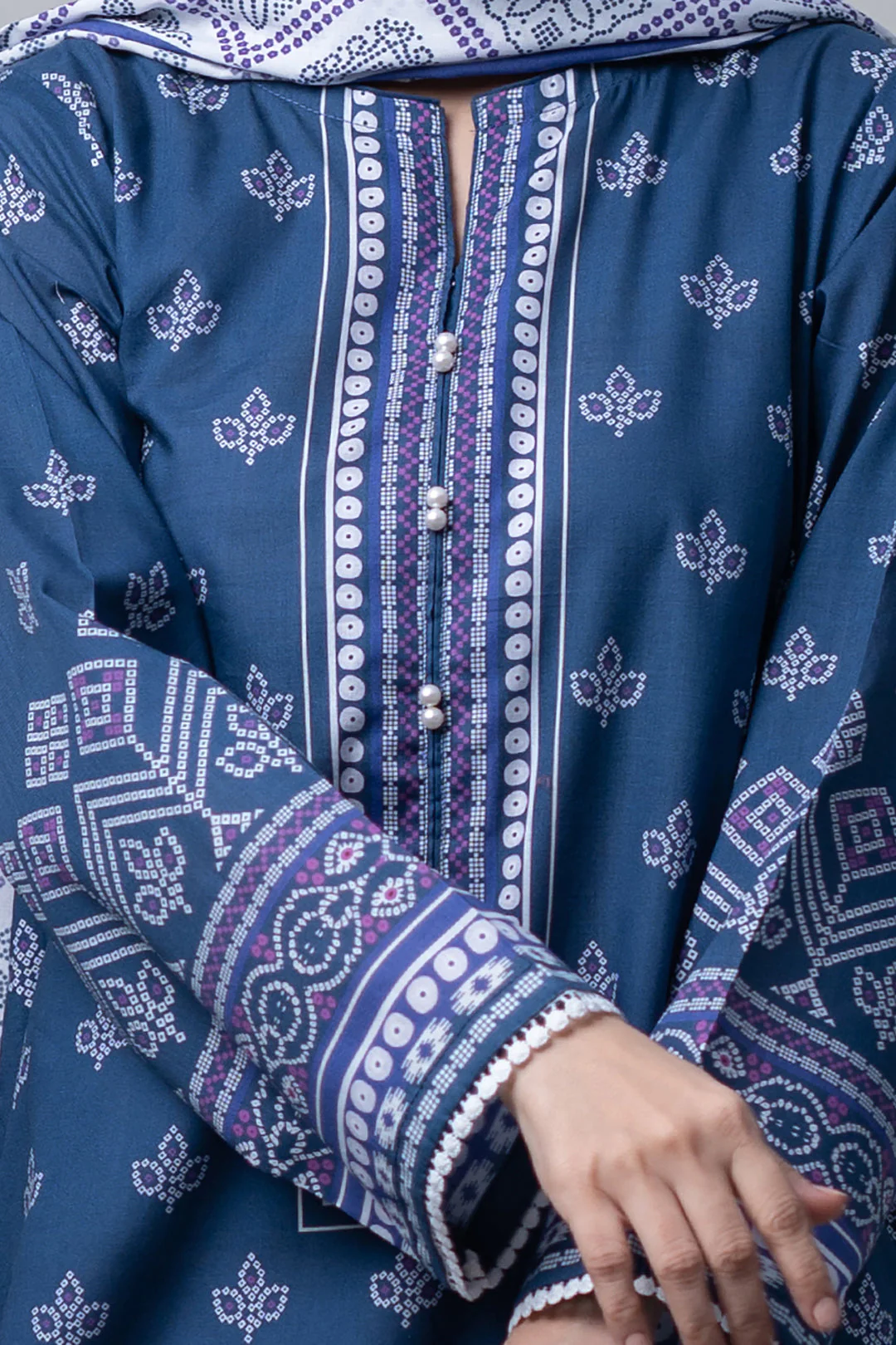 Kurta Dupatta - 1395 - Image 4
