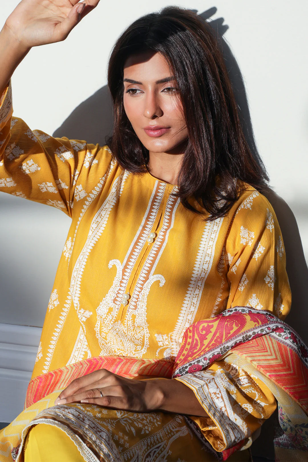 Kurta Dupatta Trouser - 1368 - Image 6