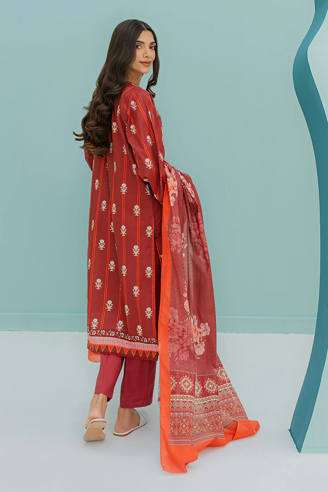 Kurta Dupatta Trouser - 1494 - Image 5