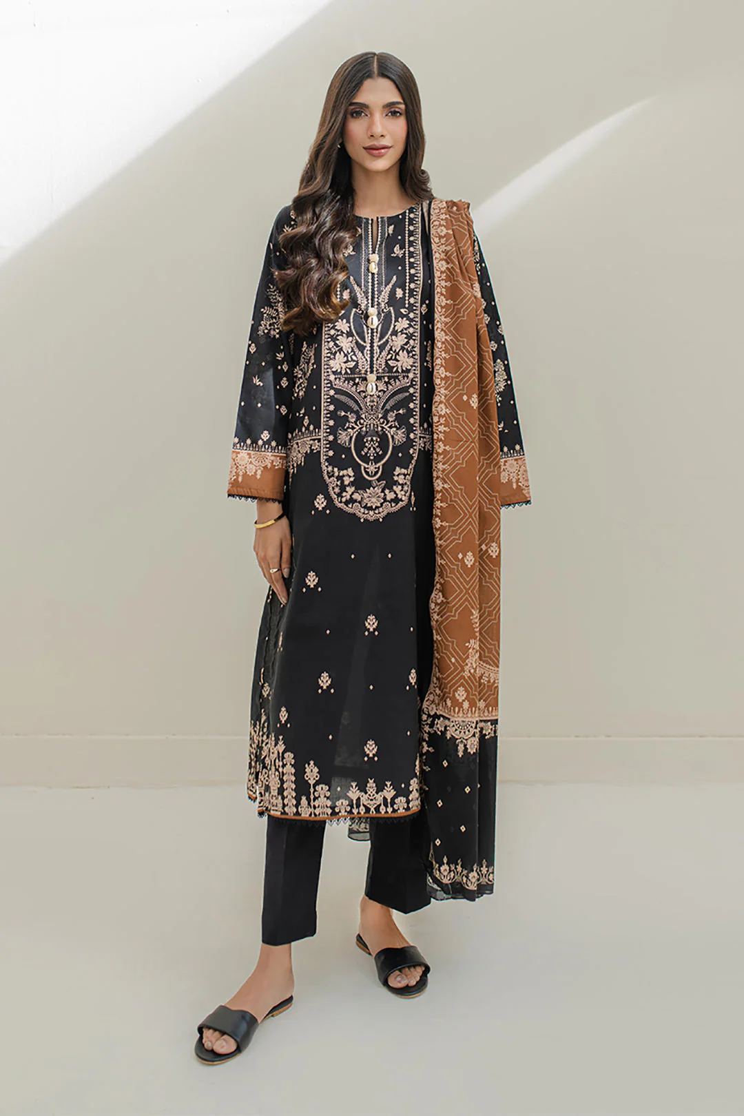 Kurta Dupatta Trouser - 1519 - Image 2