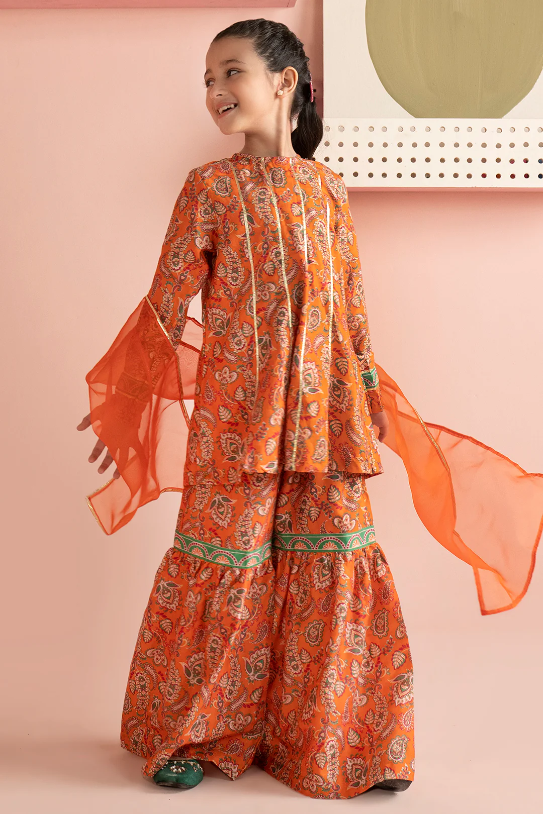 Kurta Dupatta Trouser - 3194 - Image 4