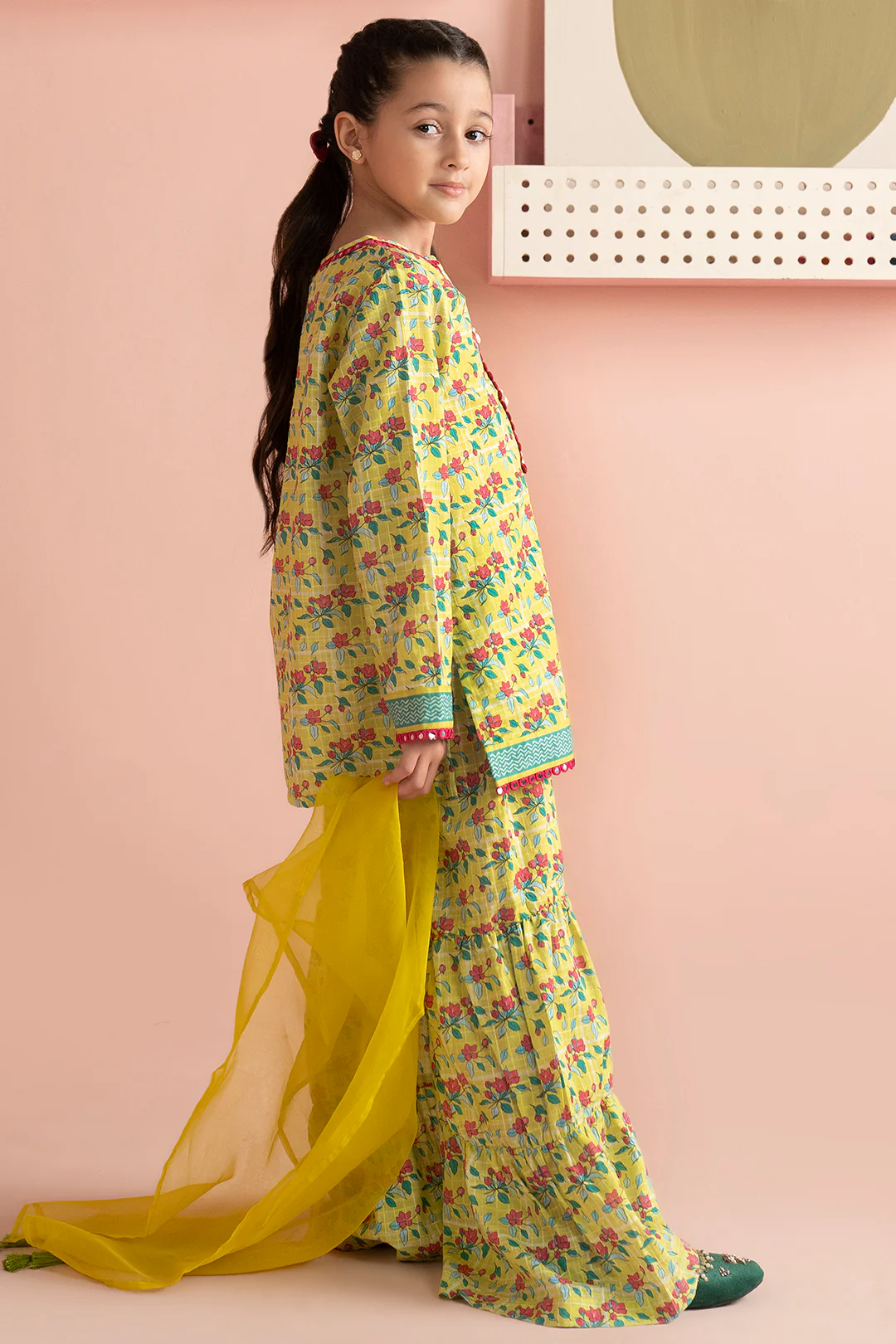 Kurta Dupatta Trouser - 3198 - Image 2