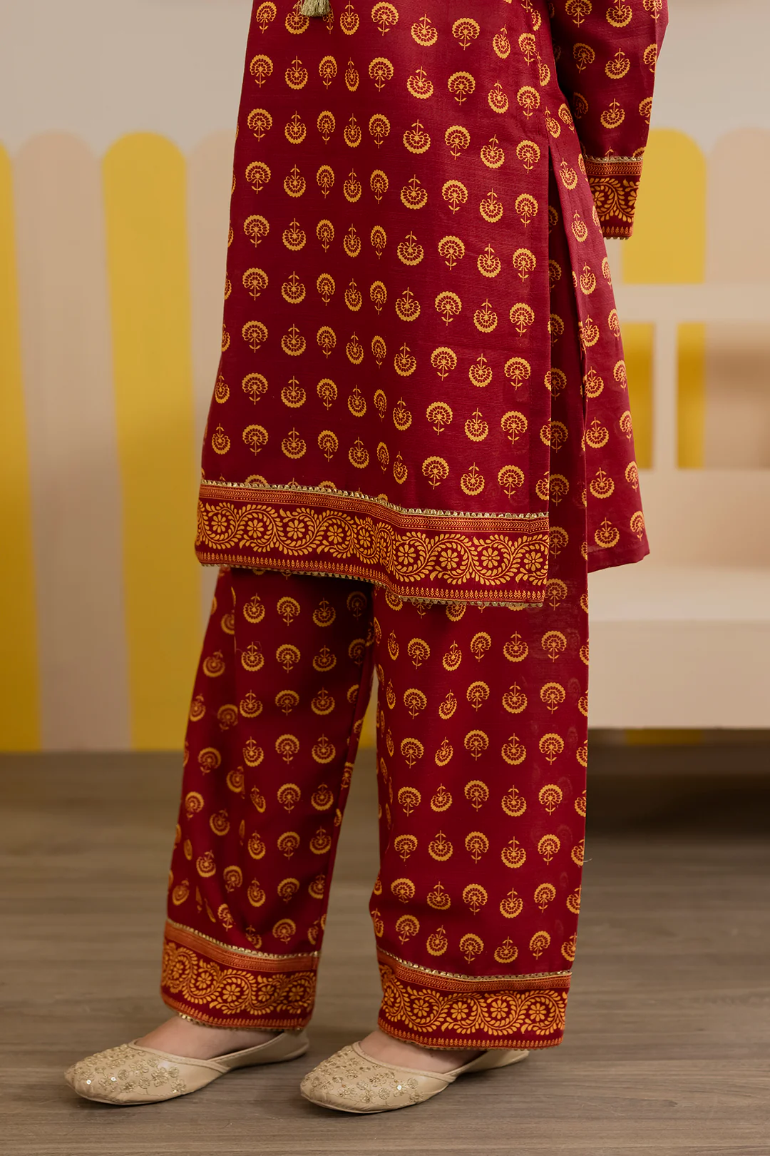 Kurta Dupatta Trouser - 3456 - Image 5