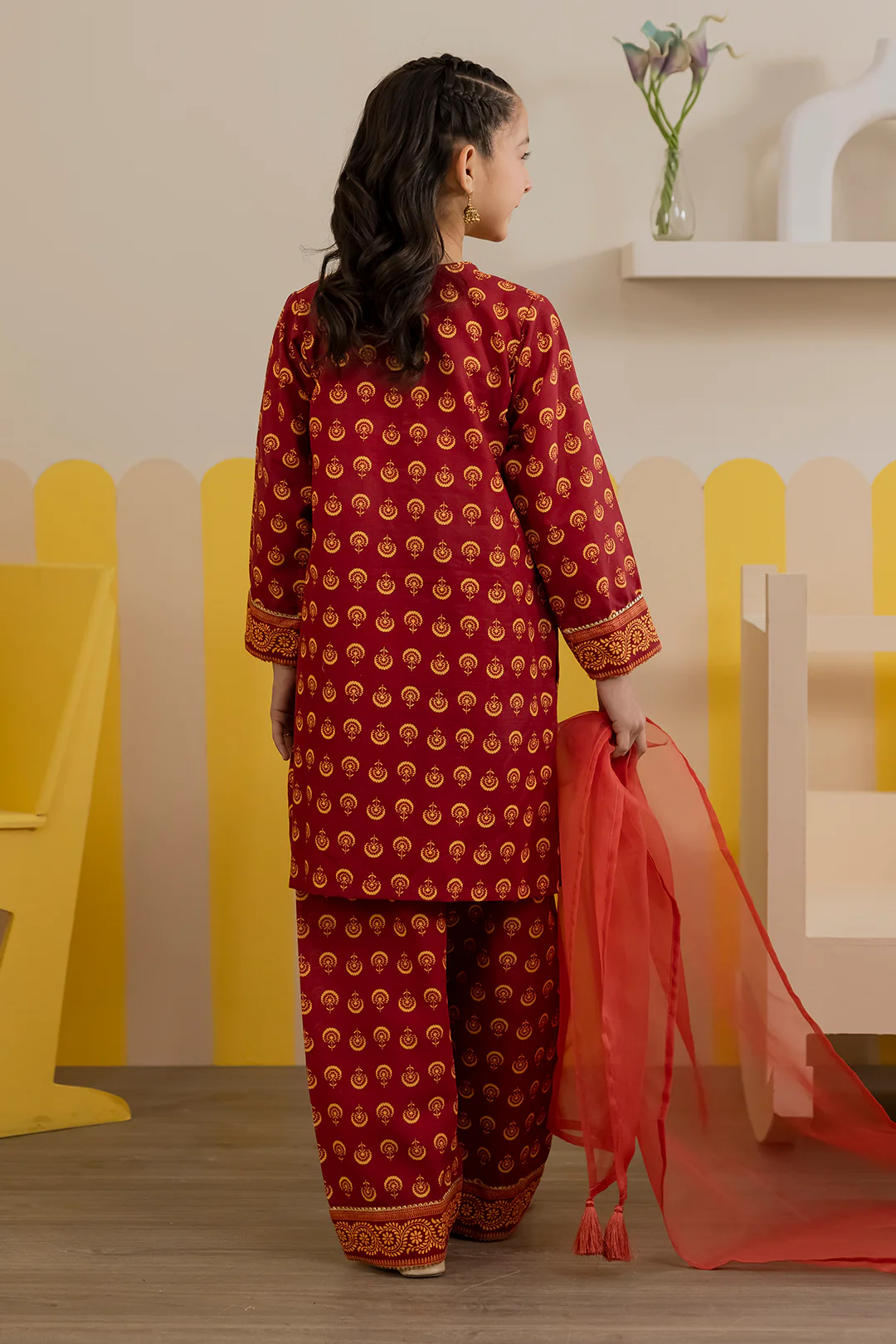 Kurta Dupatta Trouser - 3456 - Image 7