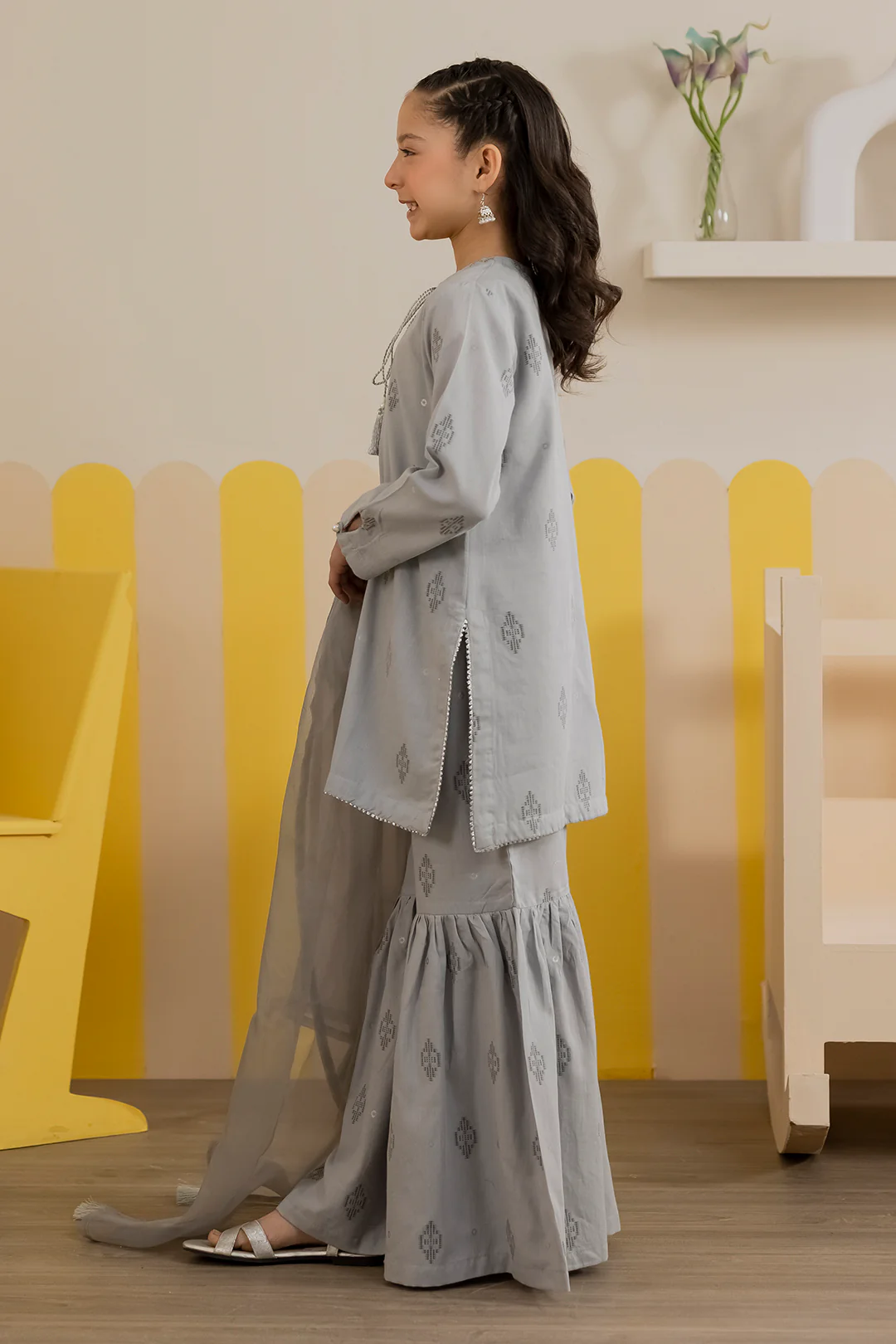 Kurta Dupatta Trouser - 3486 - Image 6