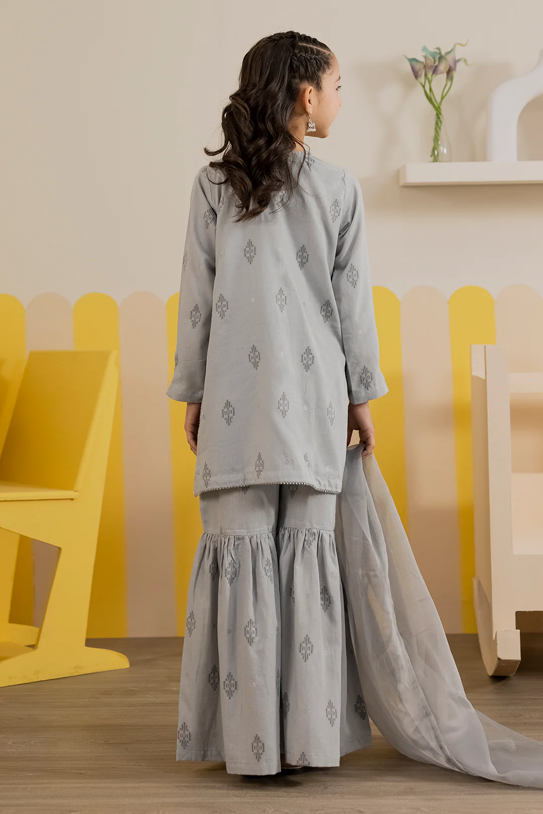 Kurta Dupatta Trouser - 3486 - Image 7