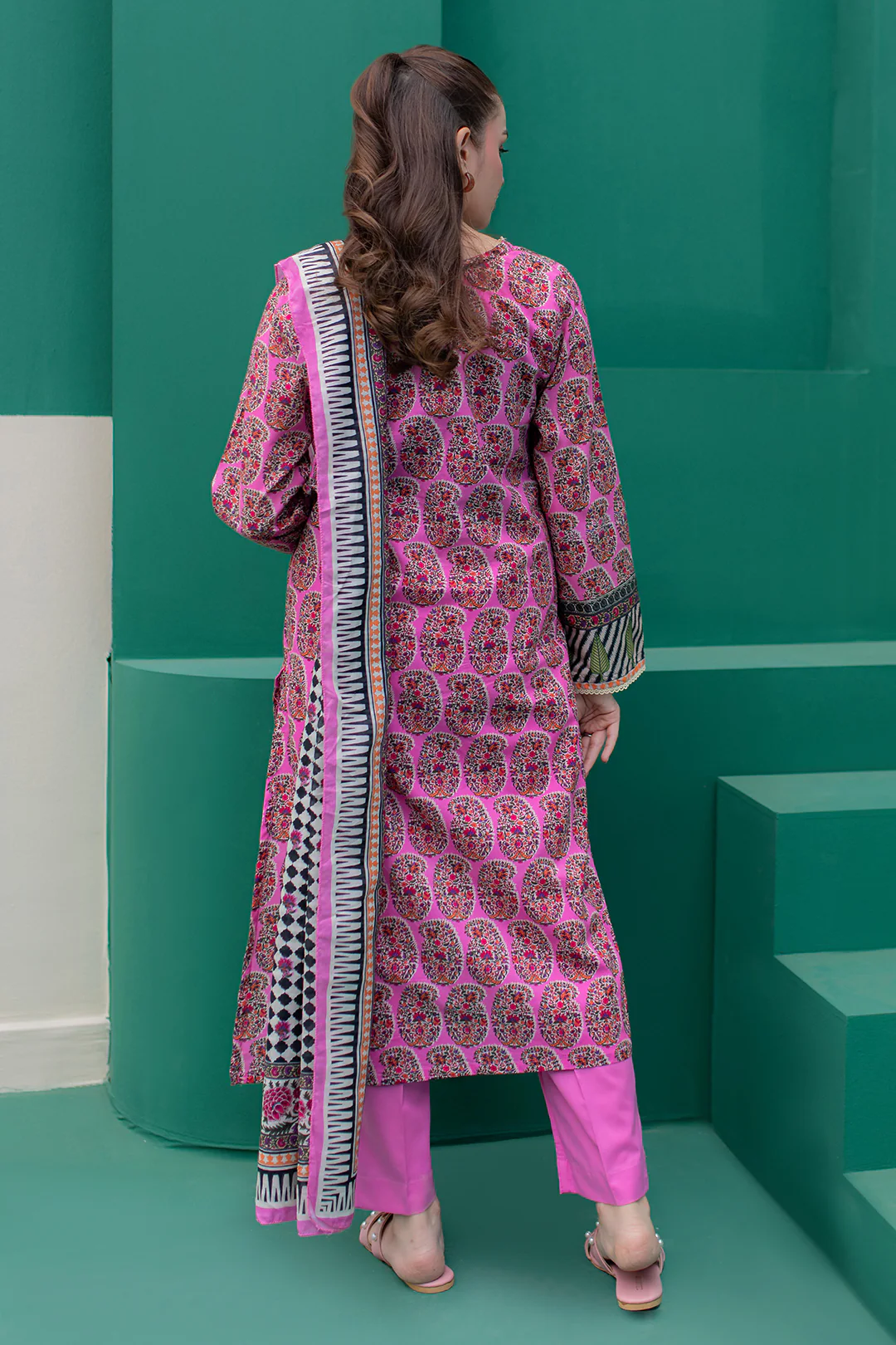 Kurta Dupatta Trouser - 2830 - Image 6