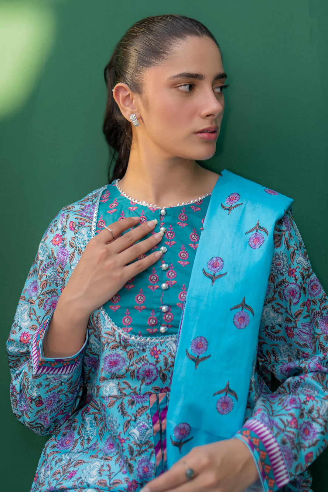 Kurta Dupatta Trouser - 2856 - Image 2
