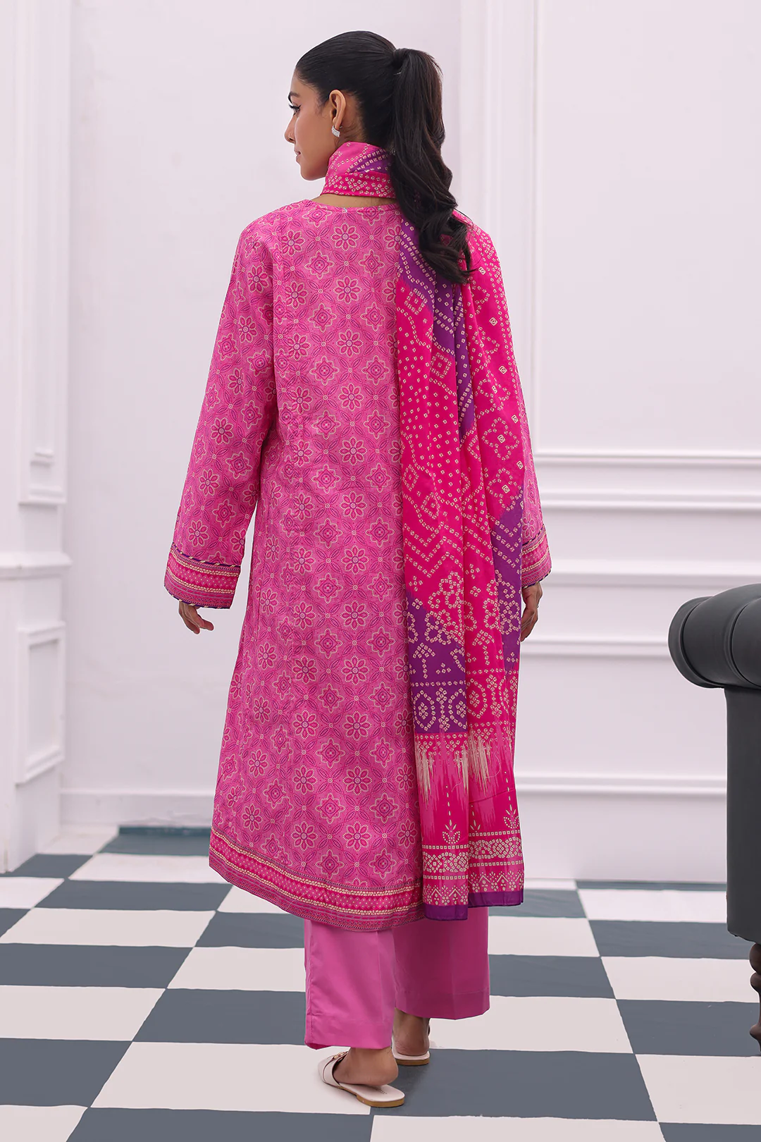 Kurta Dupatta Trouser - 2888 - Image 5