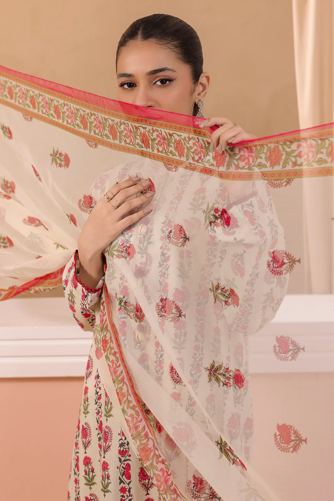 Kurta Dupatta Trouser - 3220 - Image 10