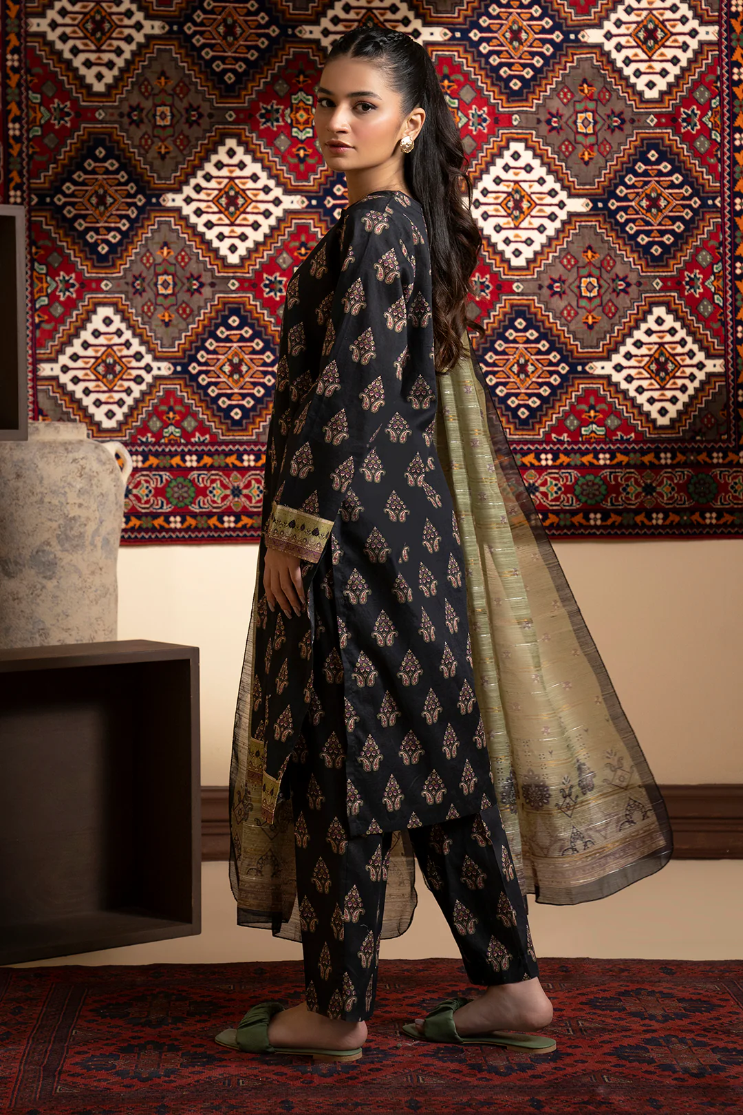 Kurta Dupatta Trouser - 3225 - Image 7
