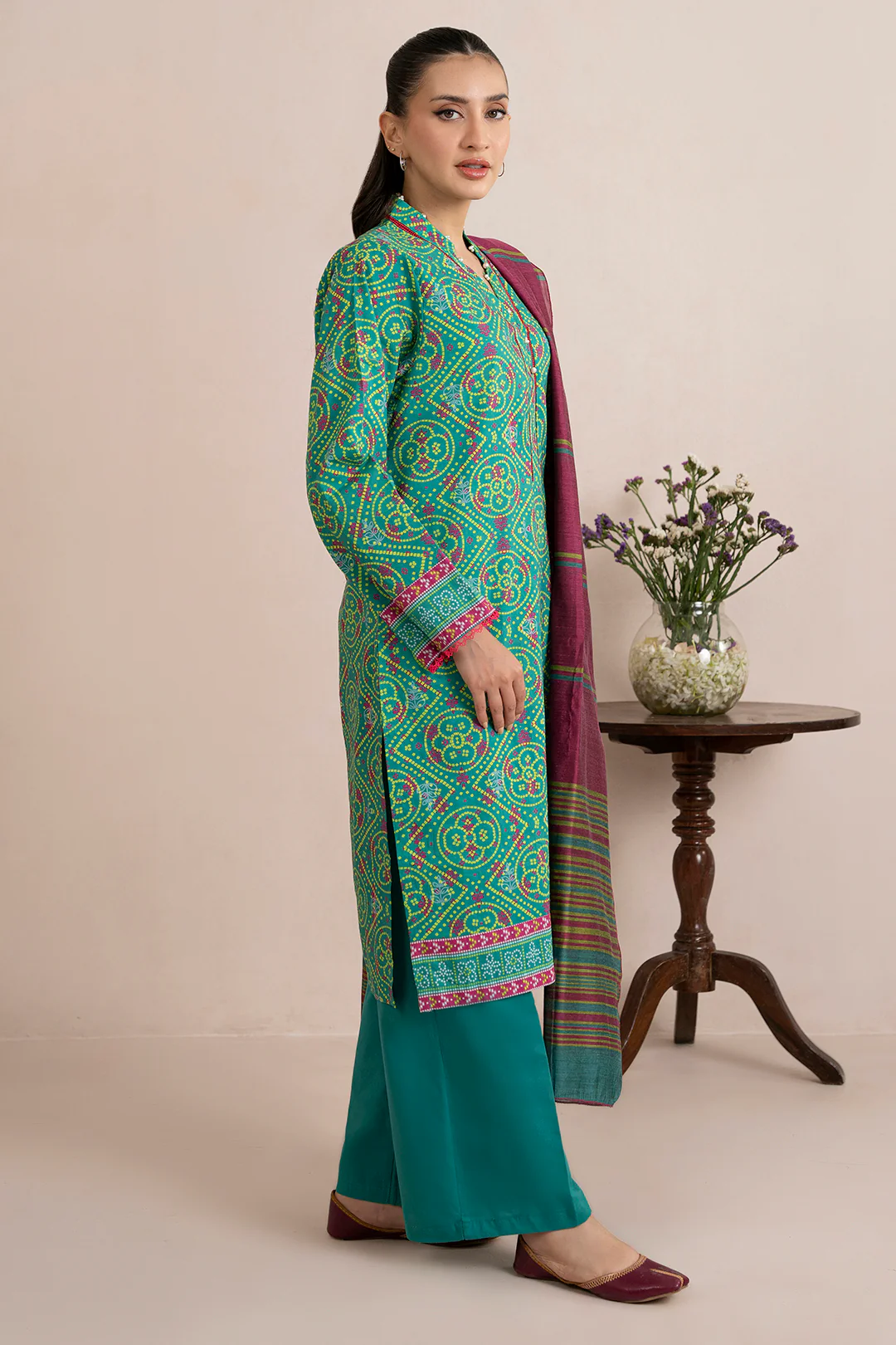 Kurta Dupatta Trouser - 3226 - Image 5