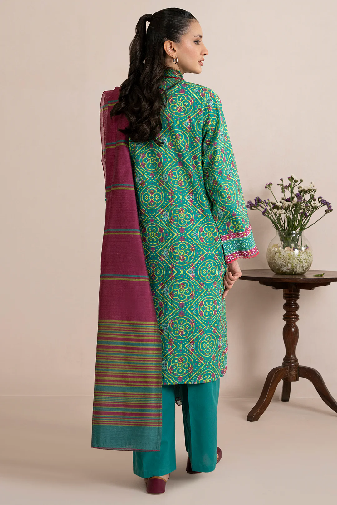 Kurta Dupatta Trouser - 3226 - Image 6