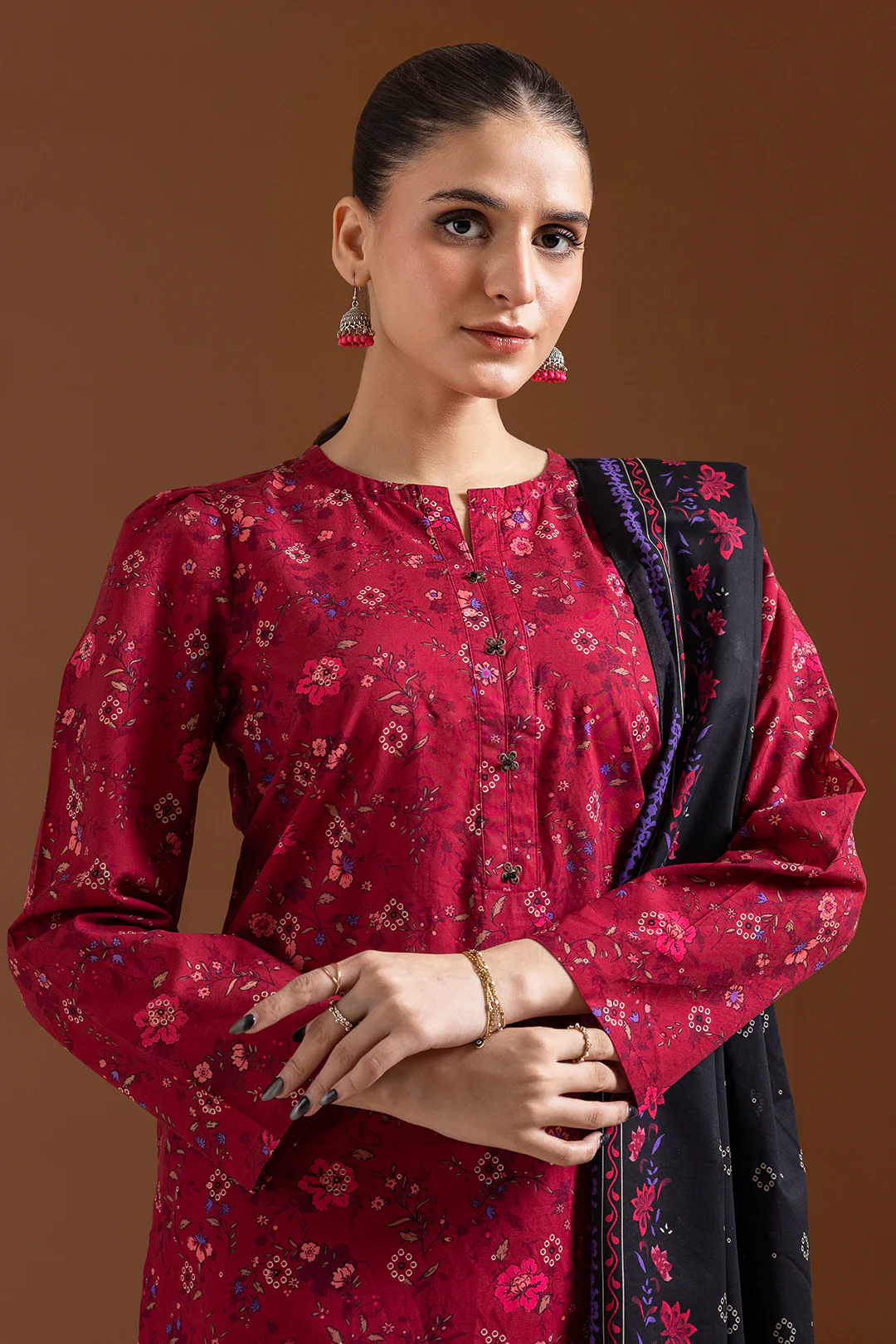 Kurta Dupatta Trouser - 2628 - Image 2