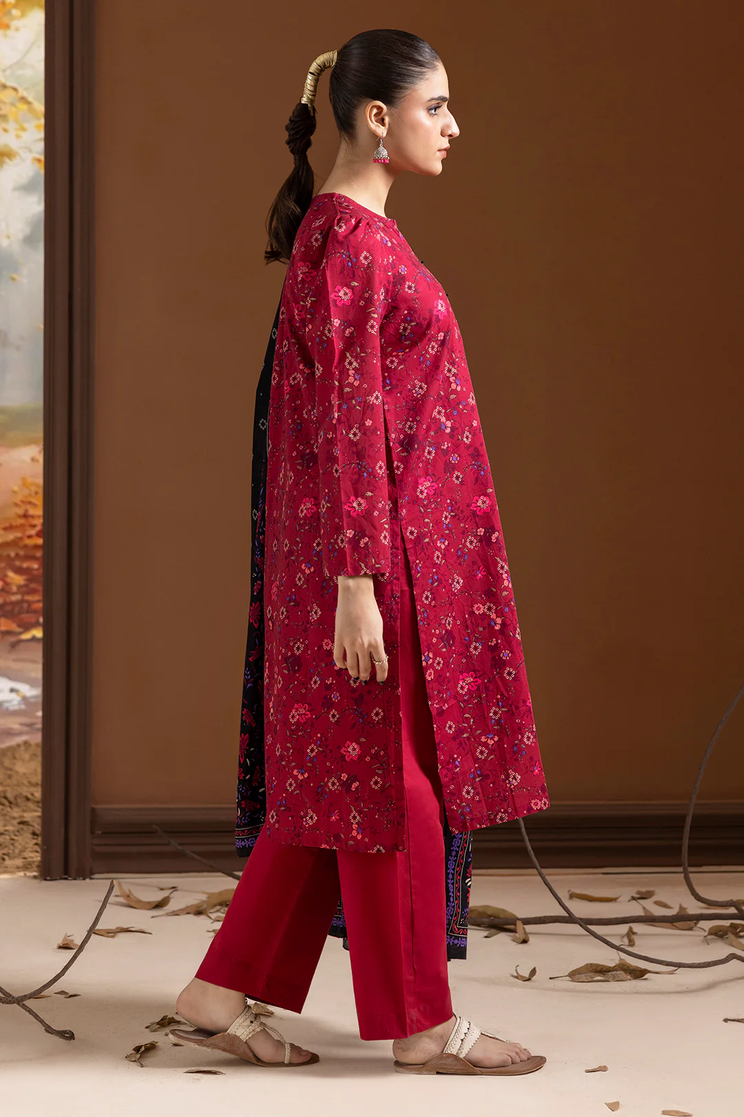 Kurta Dupatta Trouser - 2628 - Image 3
