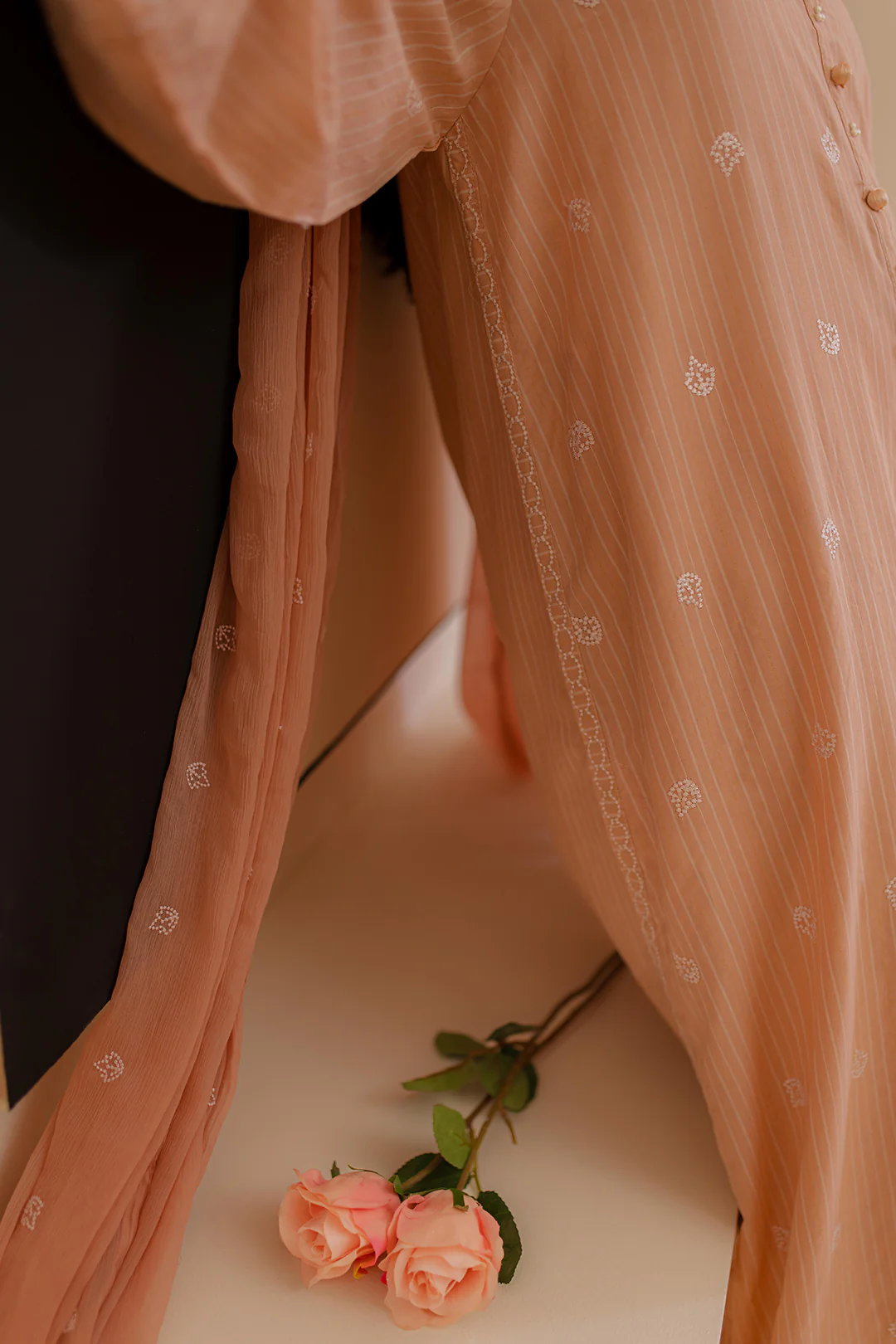Embroidered Kurta Dupatta Trouser - 1991 - Image 6