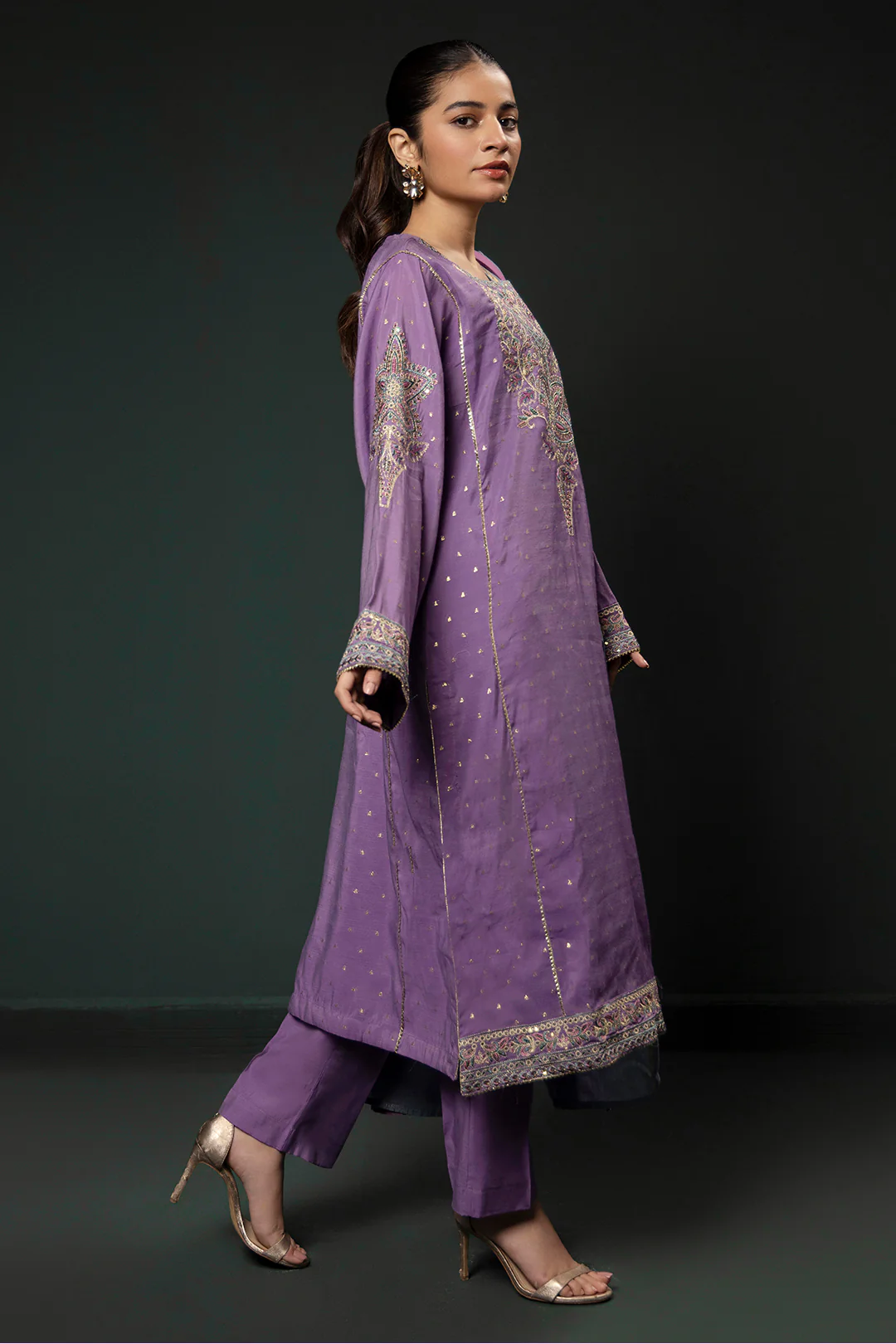 Embroidered Kurta Dupatta Trouser - 2007 - Image 5