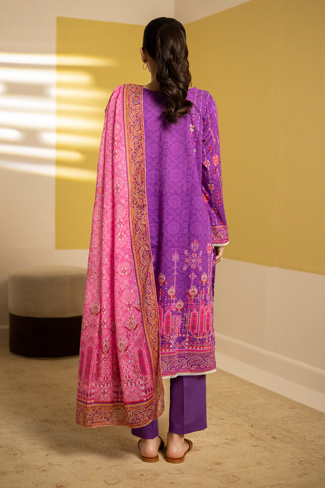Kurta Dupatta Trouser - 2110 - Image 5