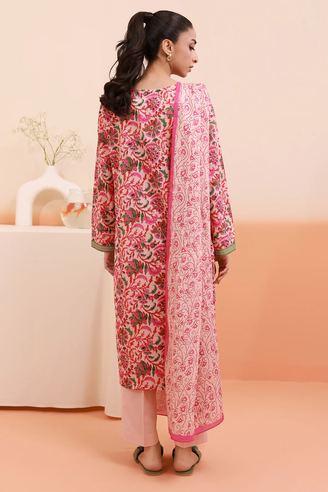 Kurta Dupatta Trouser - 1487 - Image 7