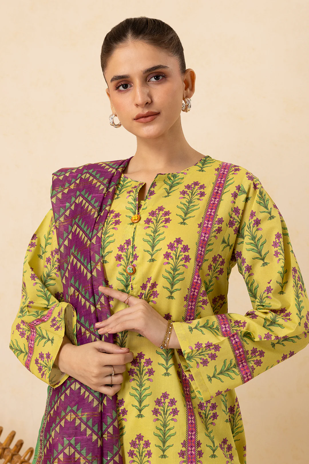 Kurta Dupatta Trouser - 1489 - Image 2