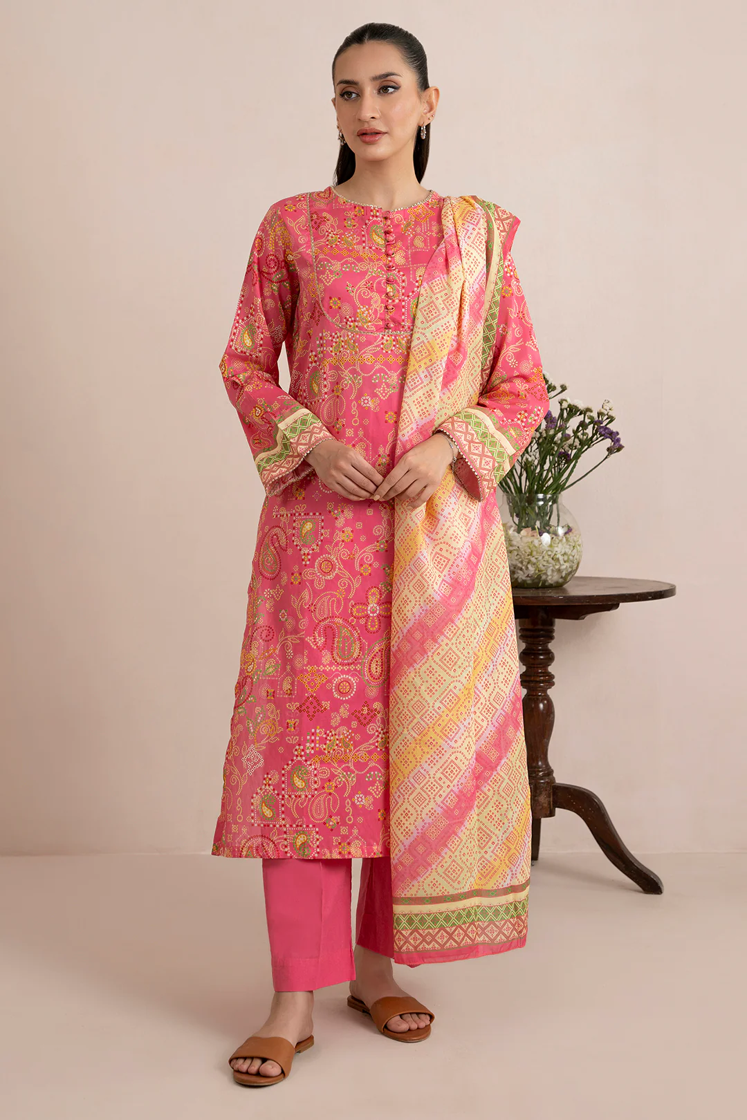 Kurta Dupatta Trouser - 1516