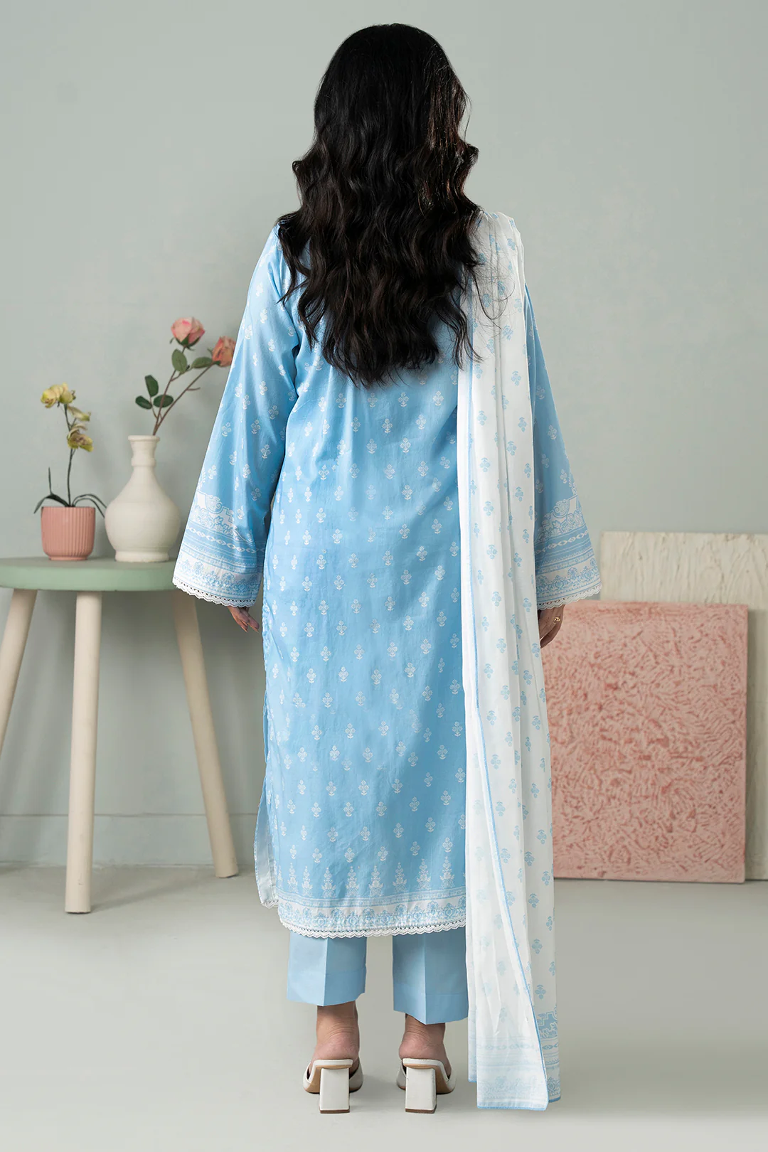 Kurta Dupatta Trouser - 1574 - Image 5