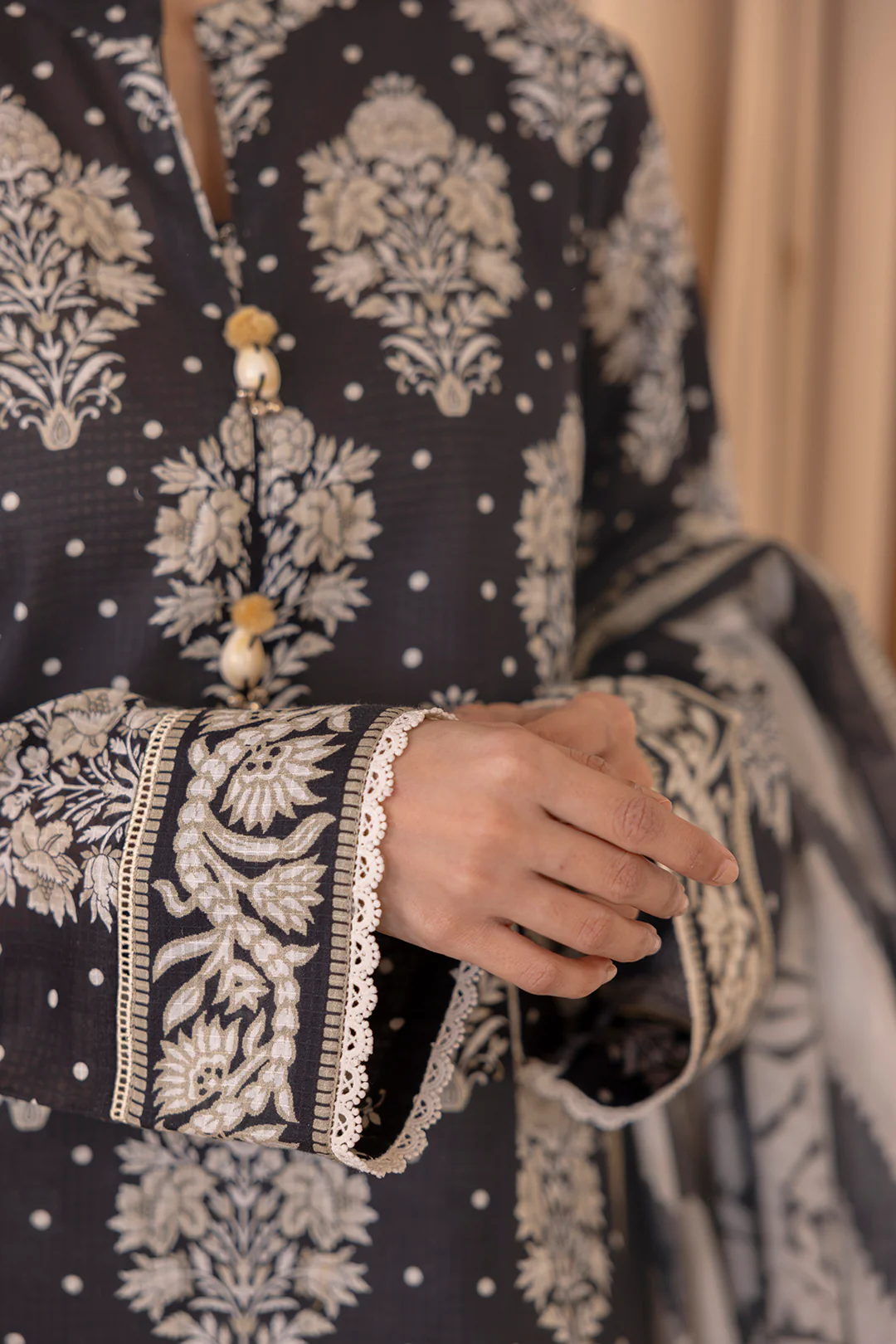 Kurta Dupatta Trouser - 1701 - Image 7