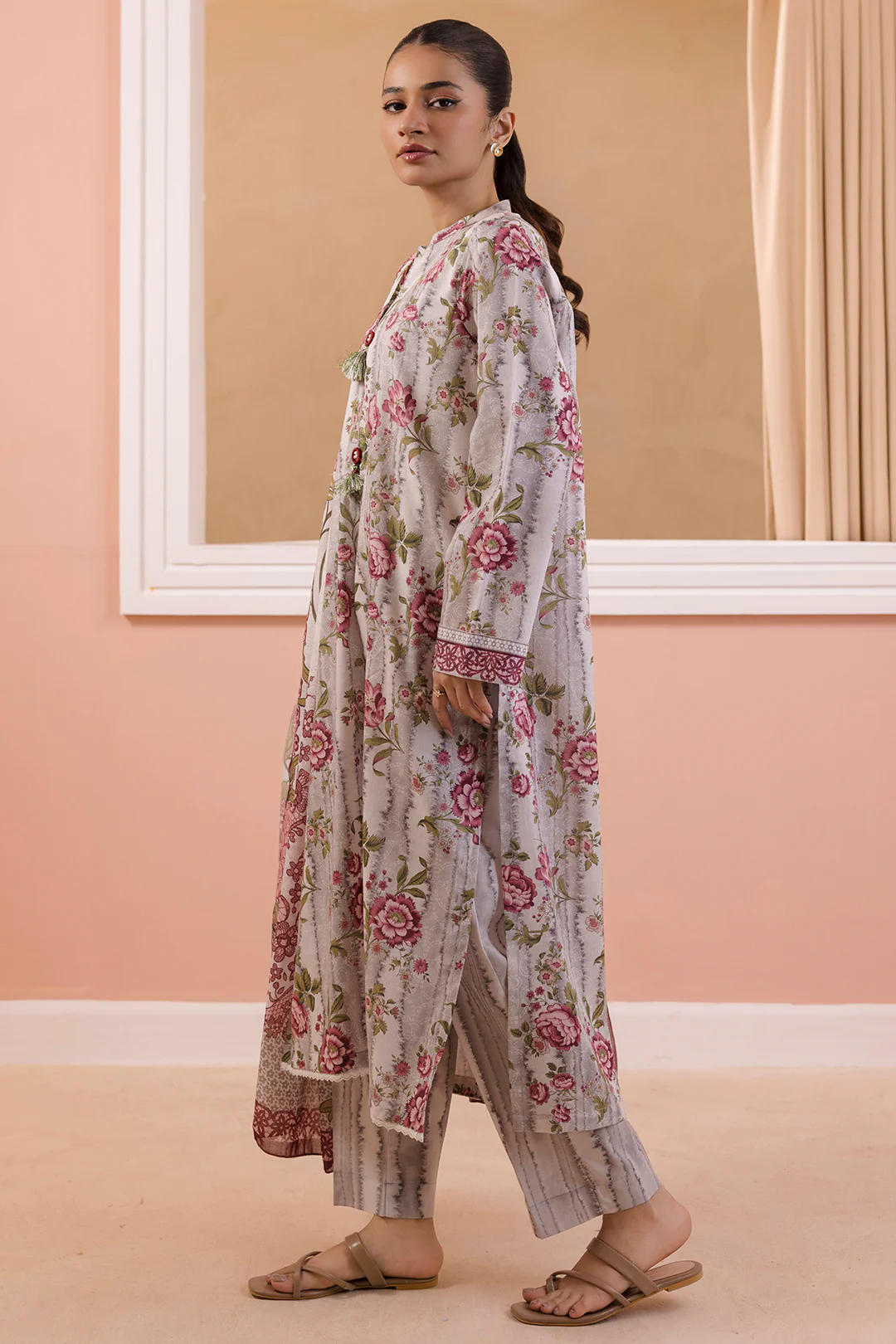Kurta Dupatta Trouser - 1705 - Image 5