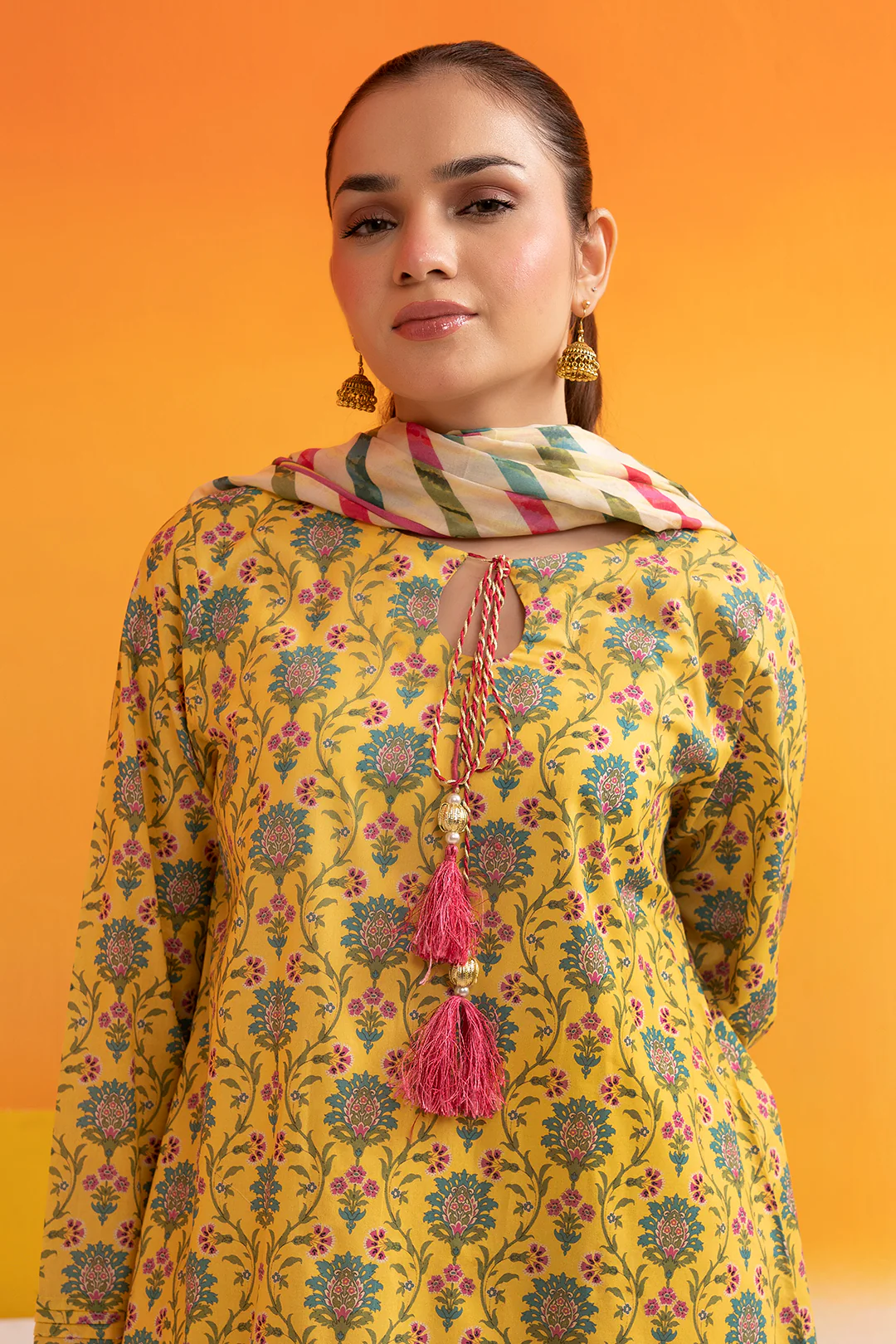 Kurta Dupatta Trouser - 1709 - Image 2